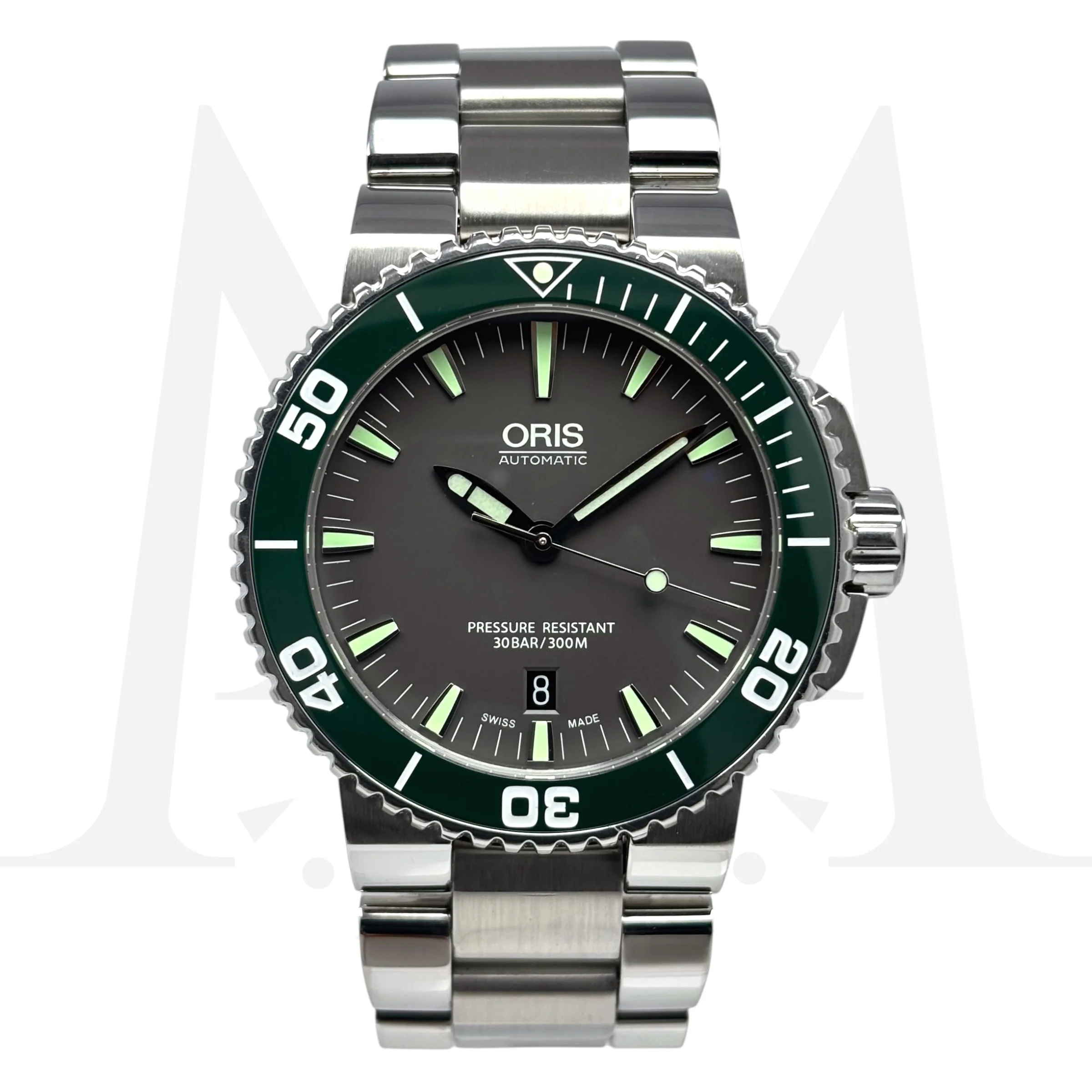 Reloj Oris Aquis Date Automático Hulk
