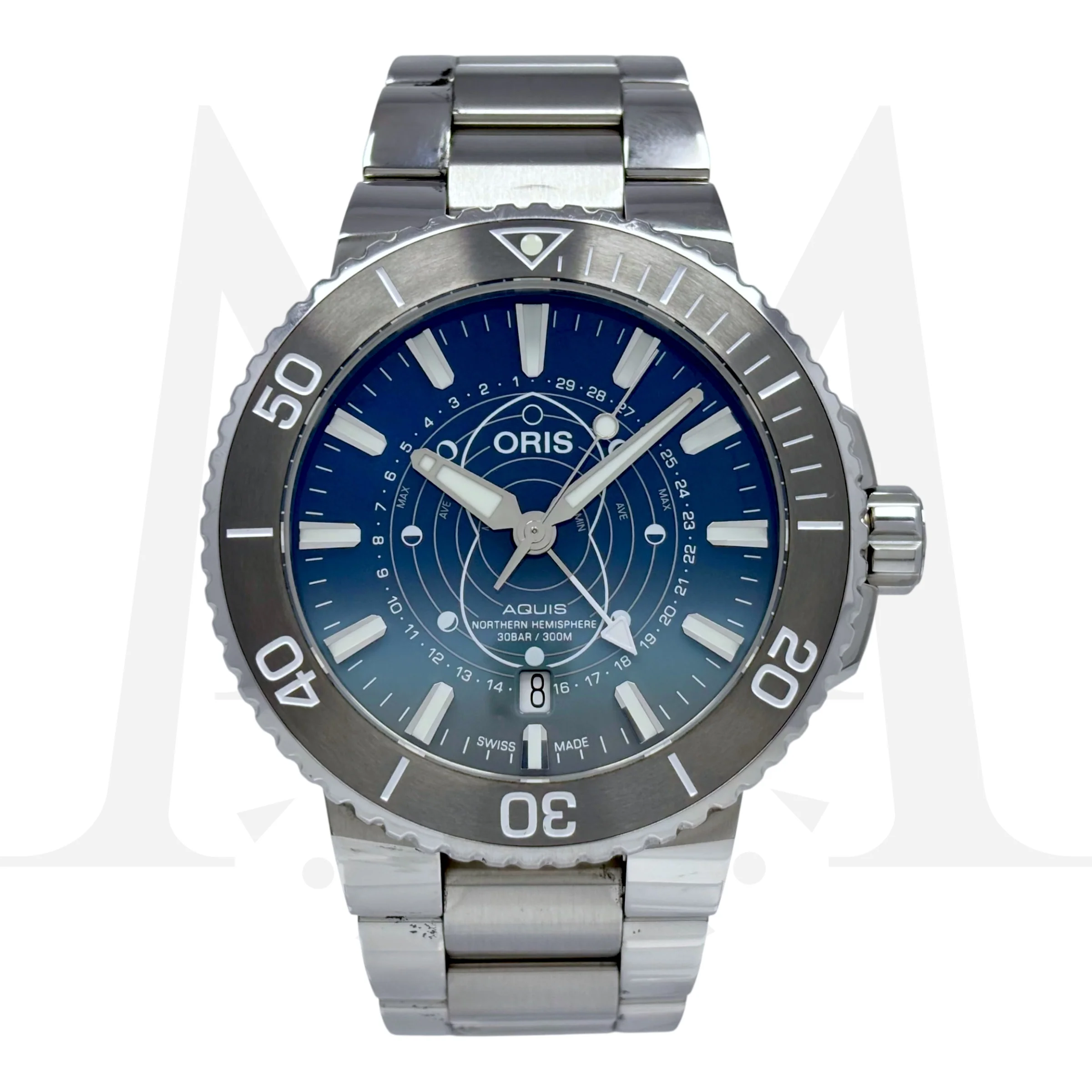 Reloj Oris Aquis Dat Watt Edición Limitada Automático