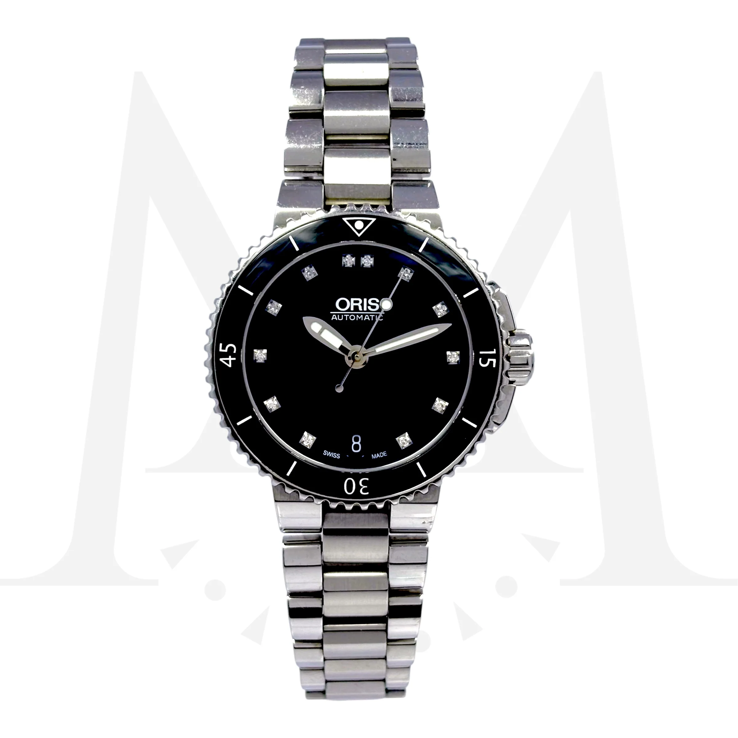 Reloj Oris Aquis Date Diamond Mark Automático