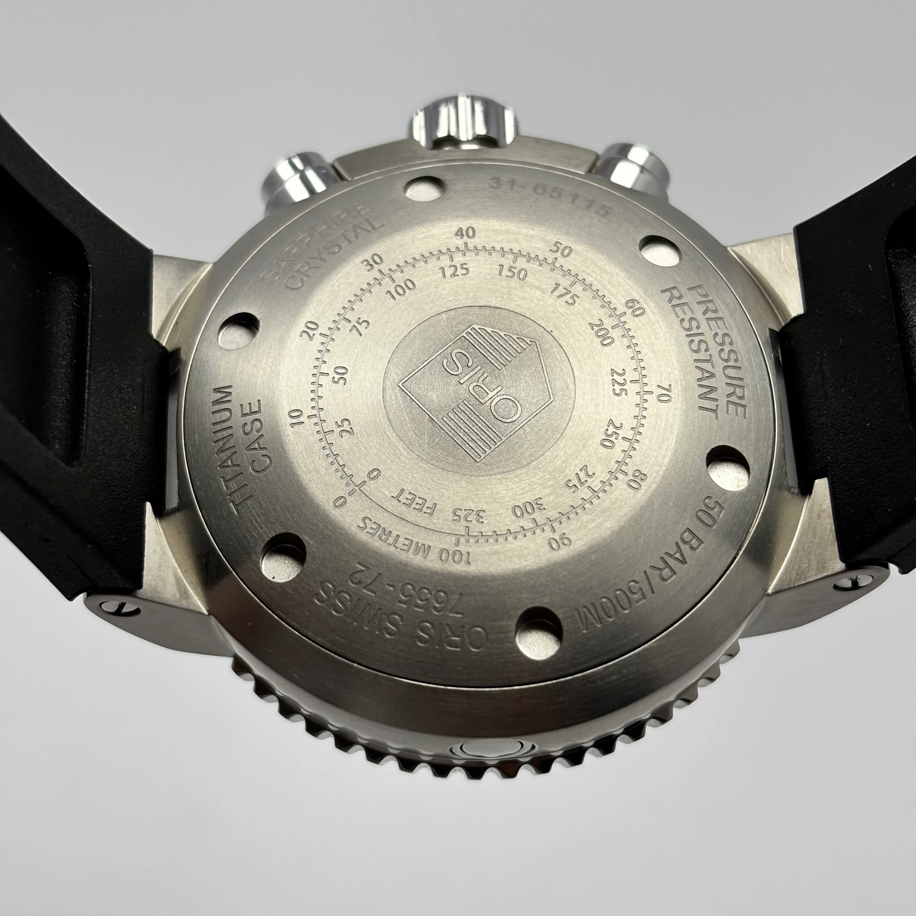Reloj Oris Aquis Titán Cronógrafo Automatico - Image 6