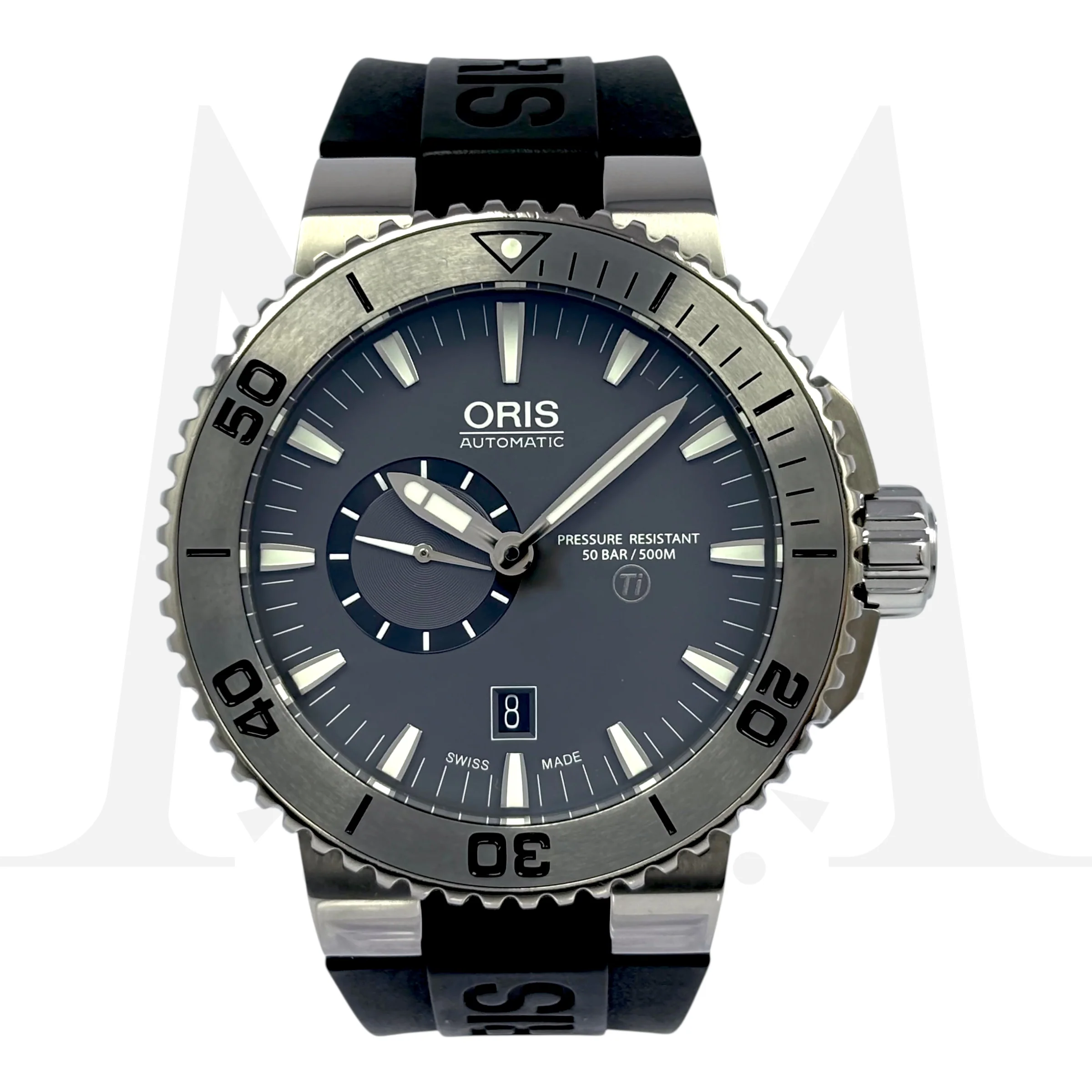Reloj Oris Aquis Titan Small Second Date Automático