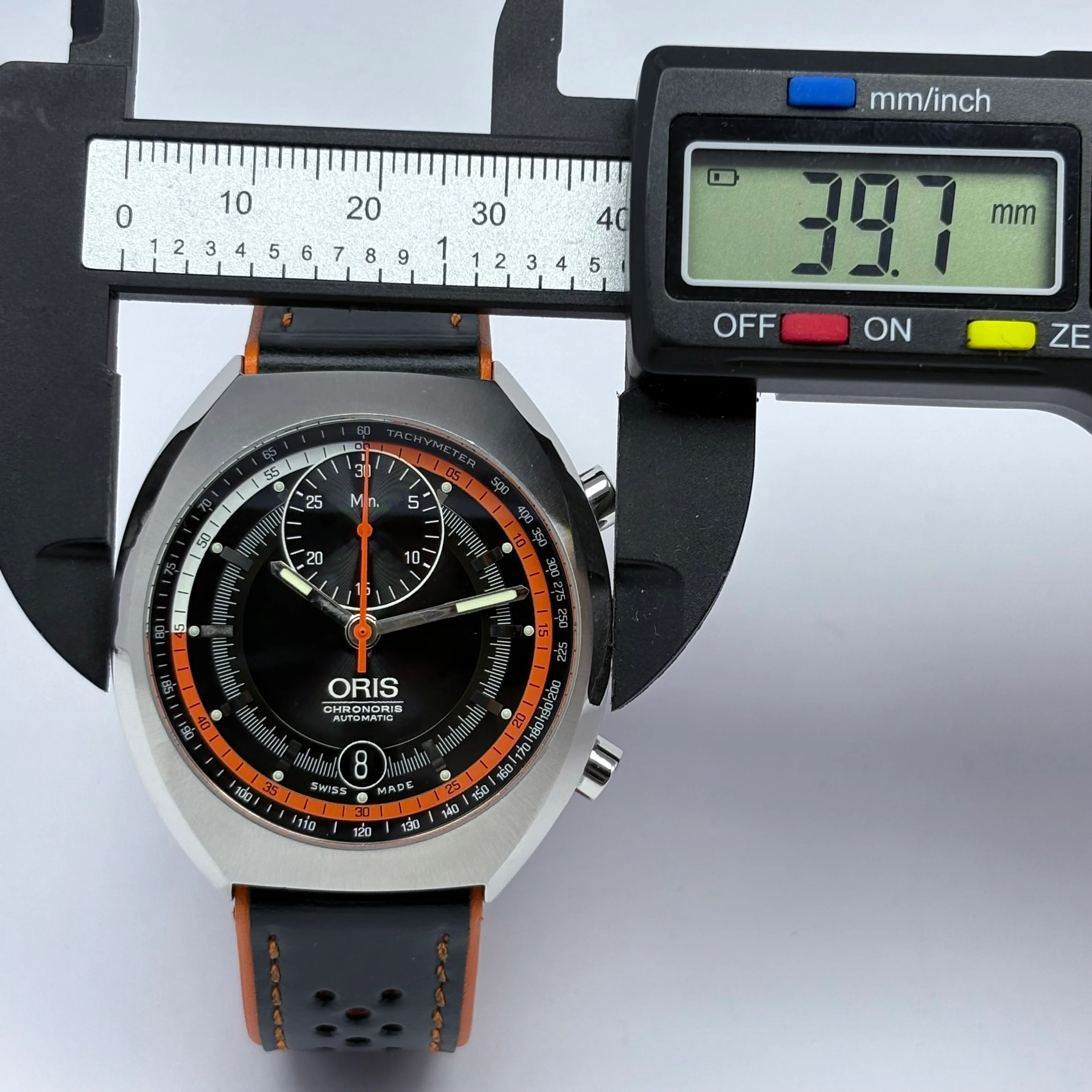 Reloj Oris Chronoris Automático Naranja - Image 10