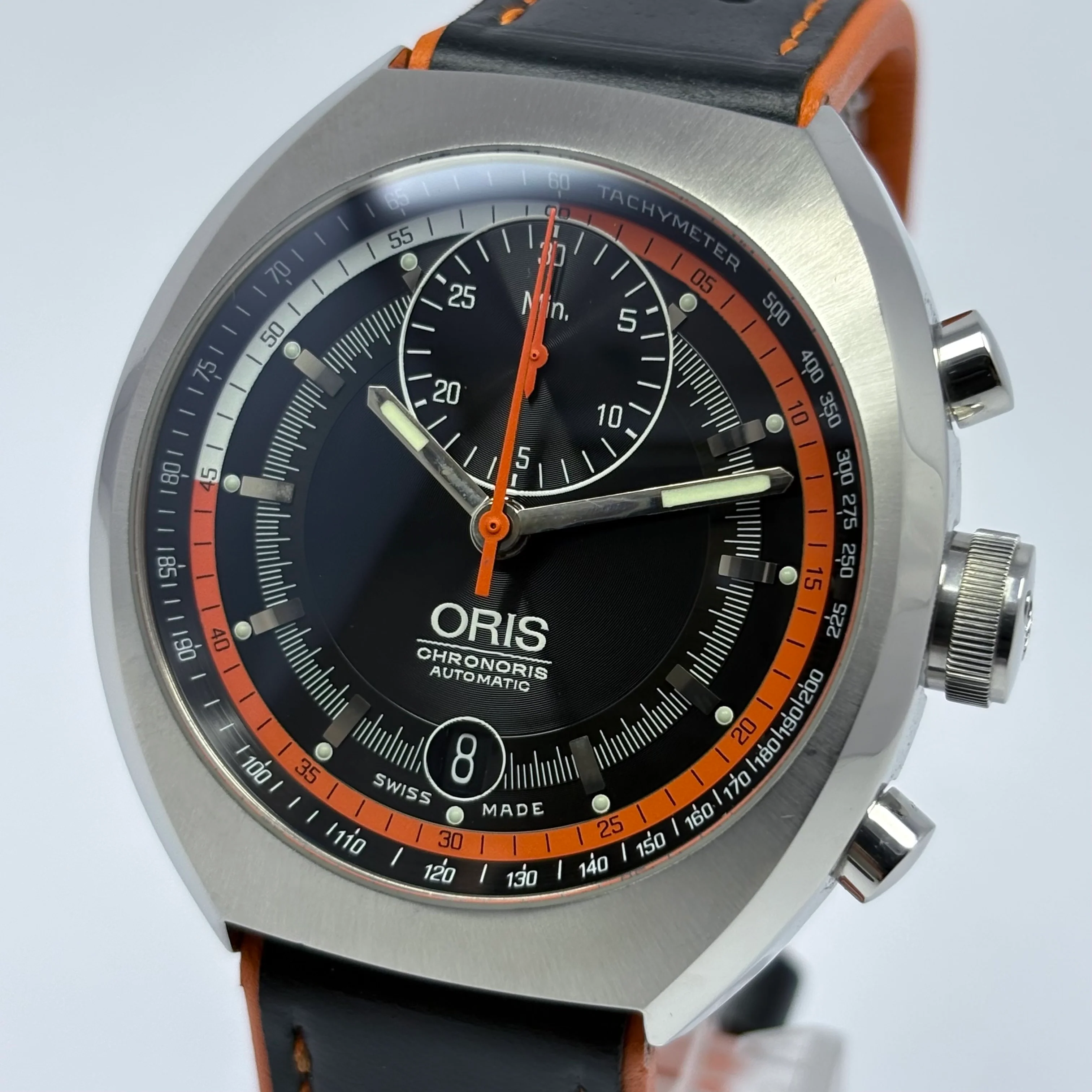 Reloj Oris Chronoris Automático Naranja - Image 3