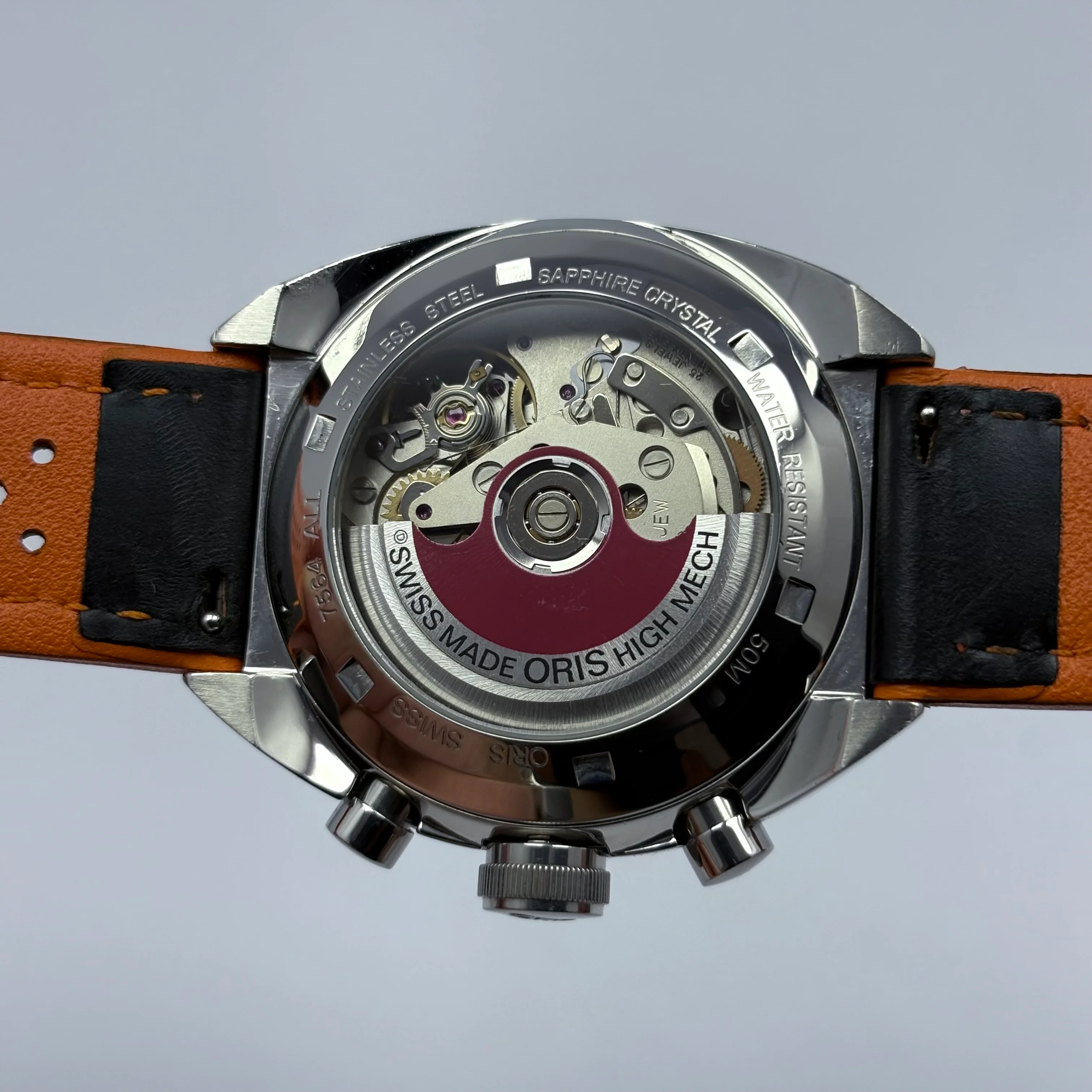 Reloj Oris Chronoris Automático Naranja - Image 9