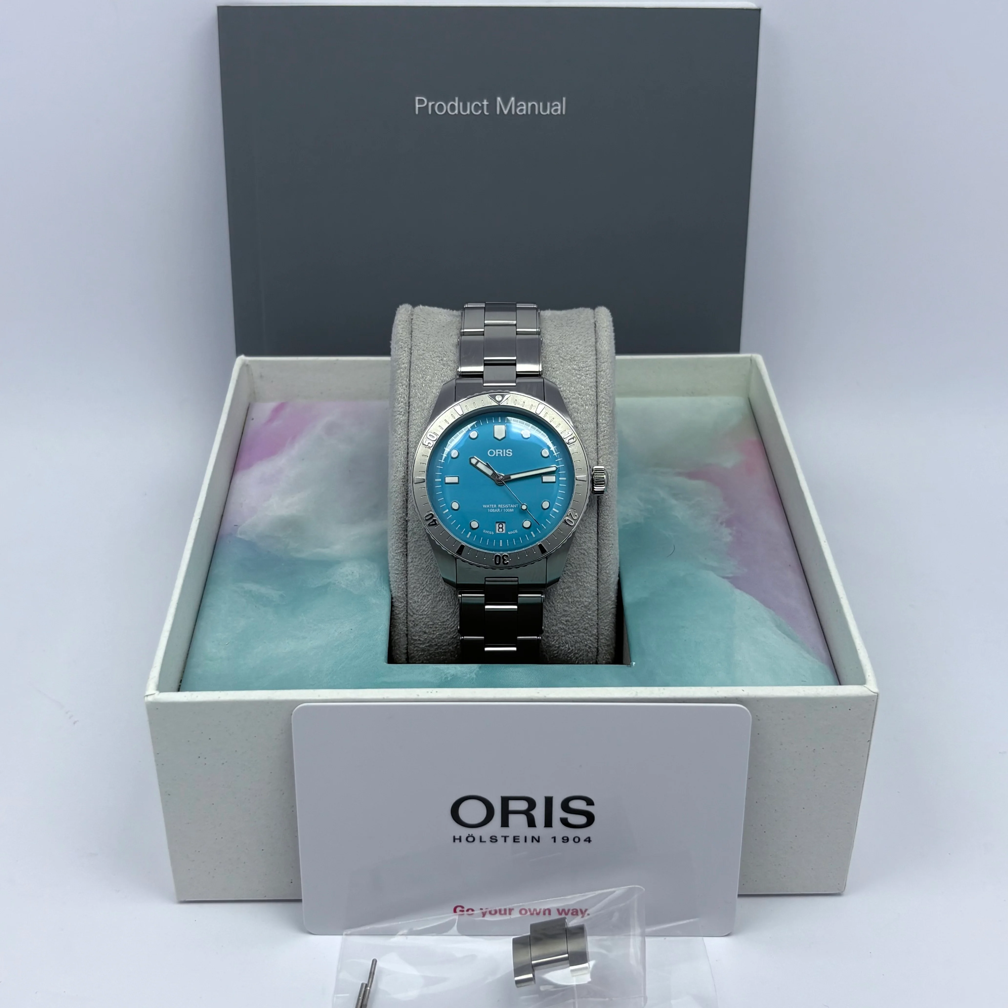 Reloj Oris Divers Sixty-Five “Cotton Candy” Automático - Image 2