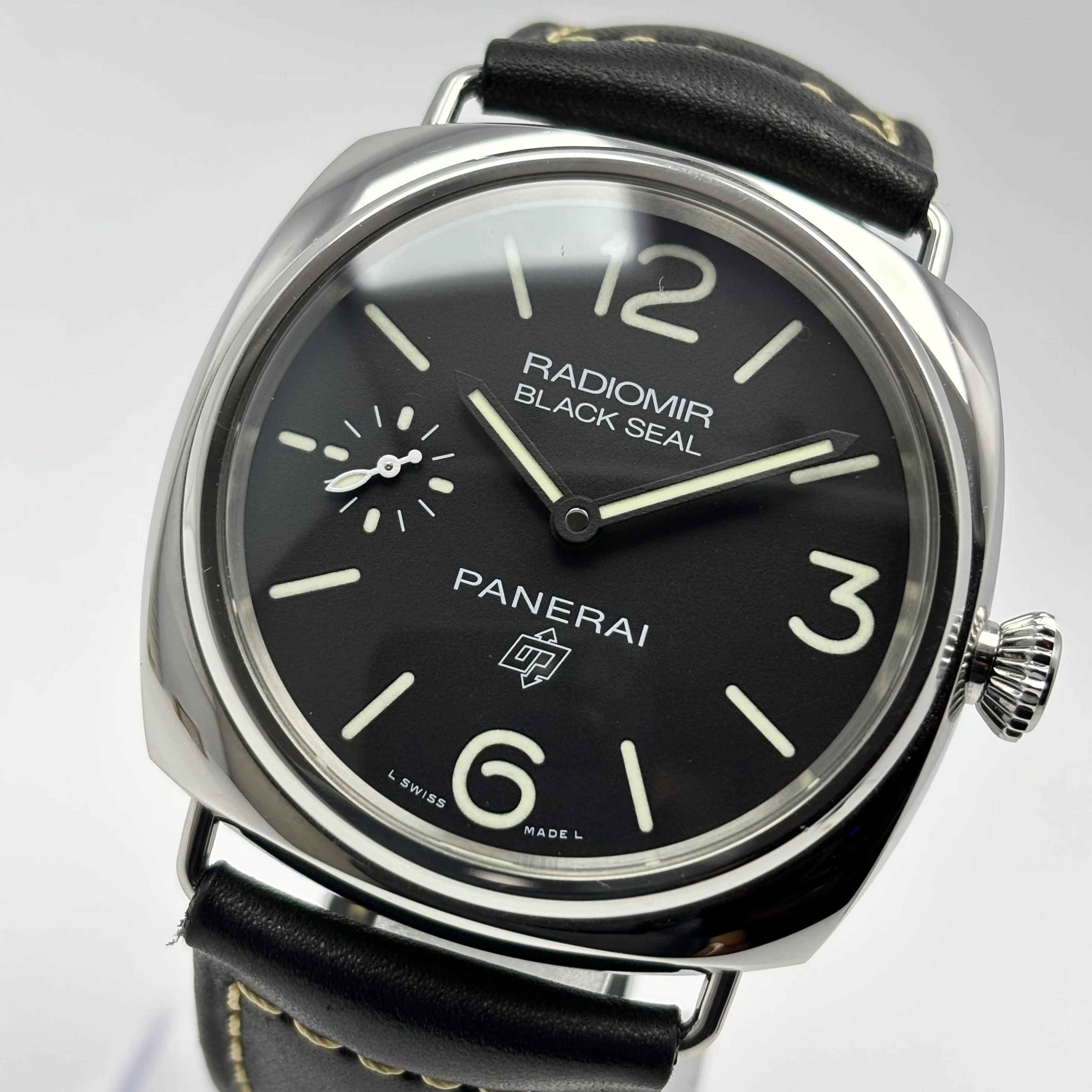 Reloj Panerai Radiomir Black Seal Base Logo Cuerda Manual - Image 3