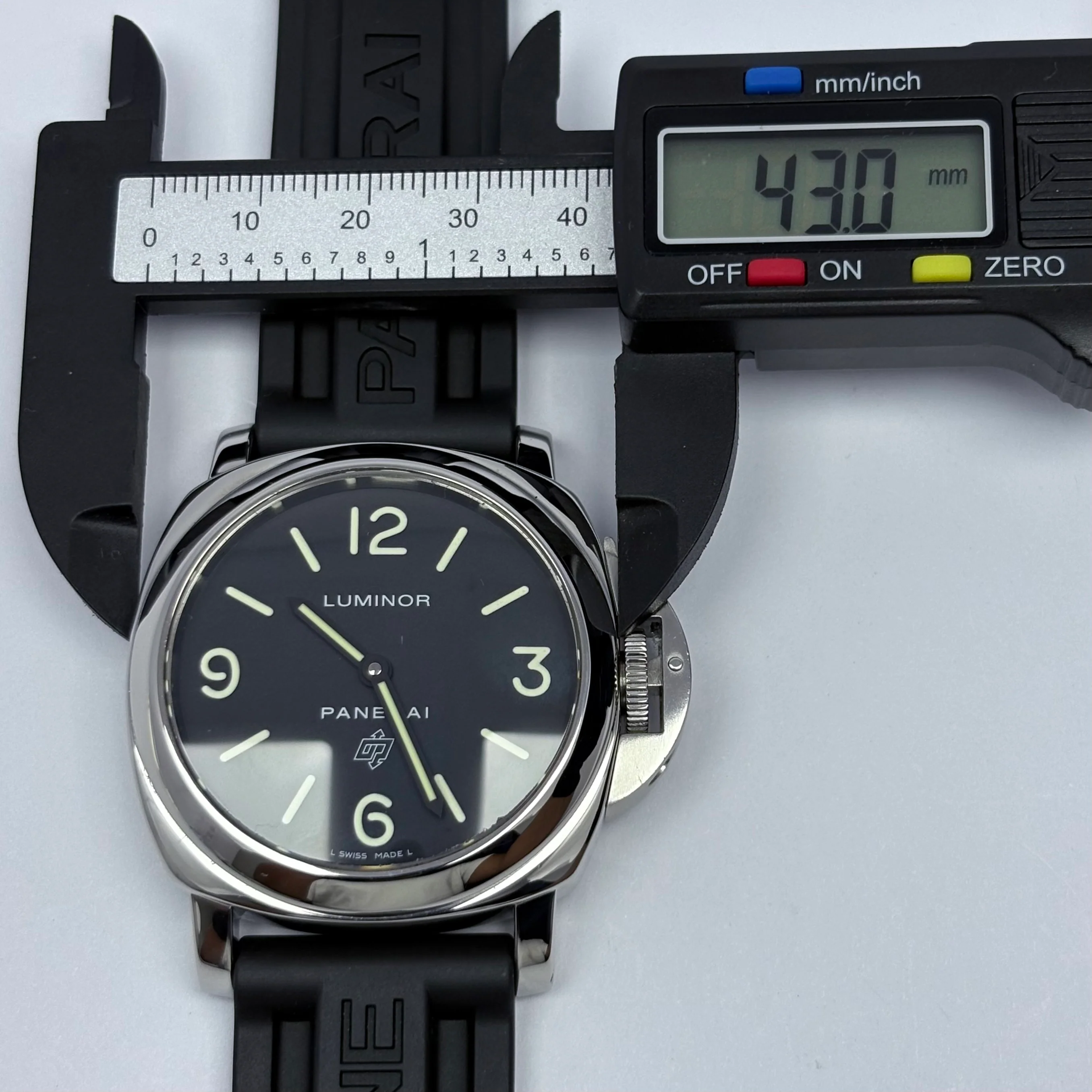 Reloj Panerai Luminor Base Logo Cuerda Manual | LT - Image 10
