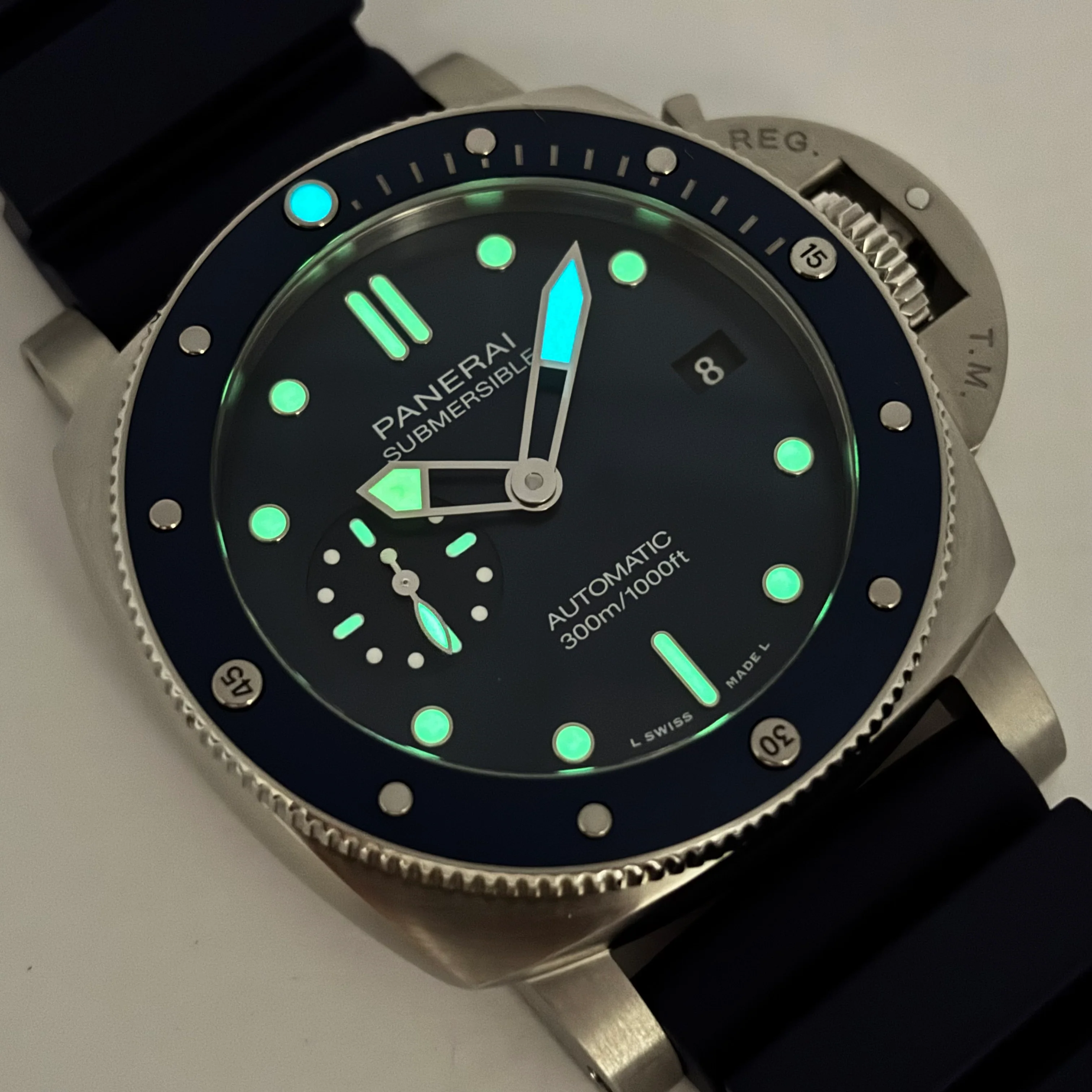 Reloj Panerai Submersible Blu-Notte Automático - Image 4