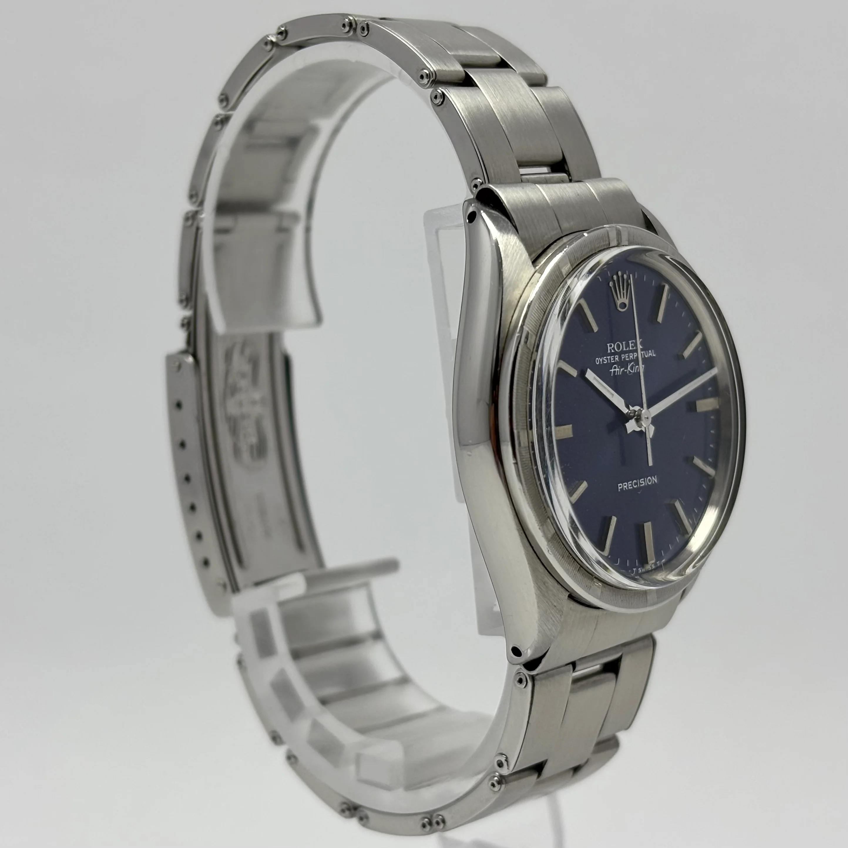 Reloj Rolex Air King Precision Azul 34 Automático - Image 5