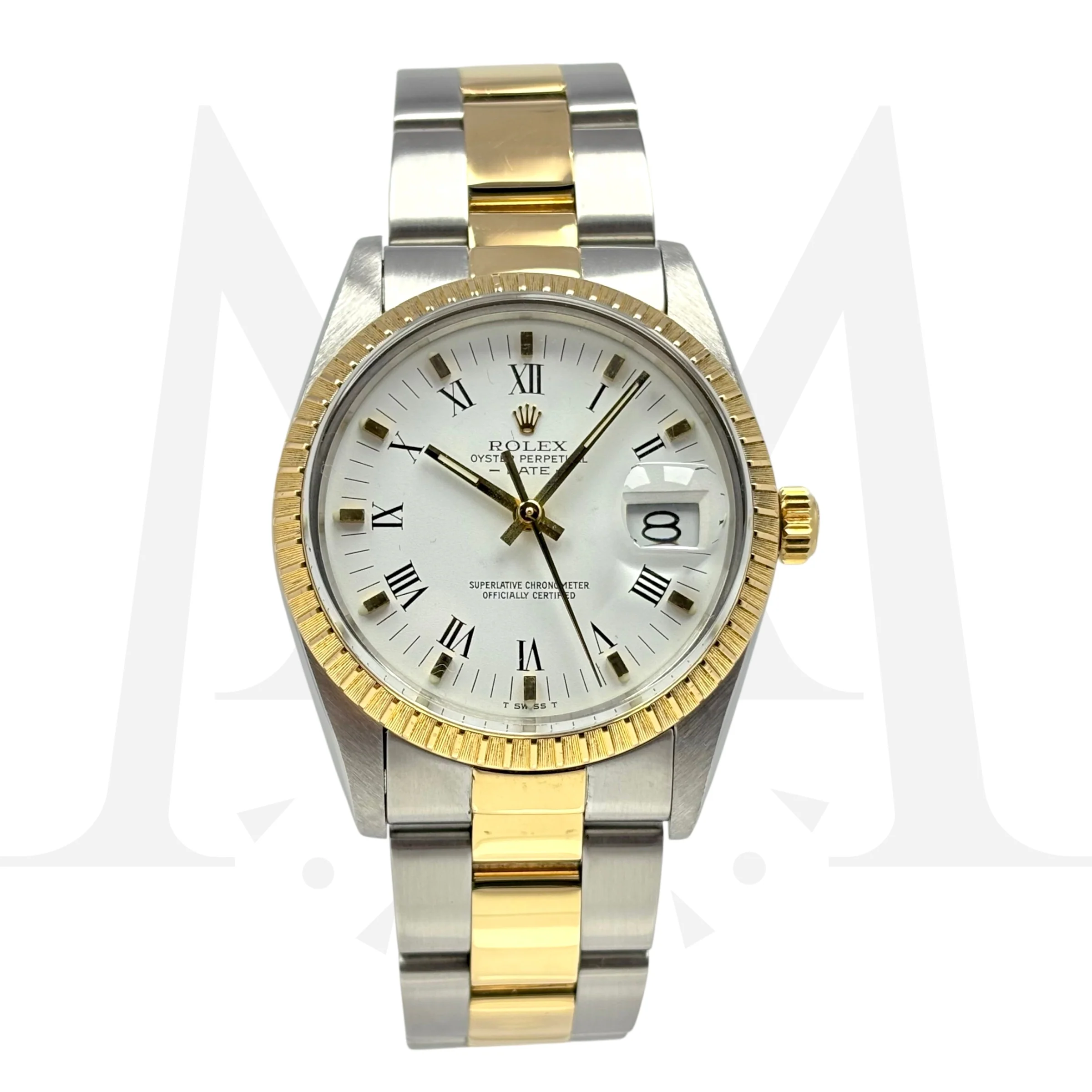 Reloj Rolex Date Oyster Perpetual 15052 Oro Acero Automatico