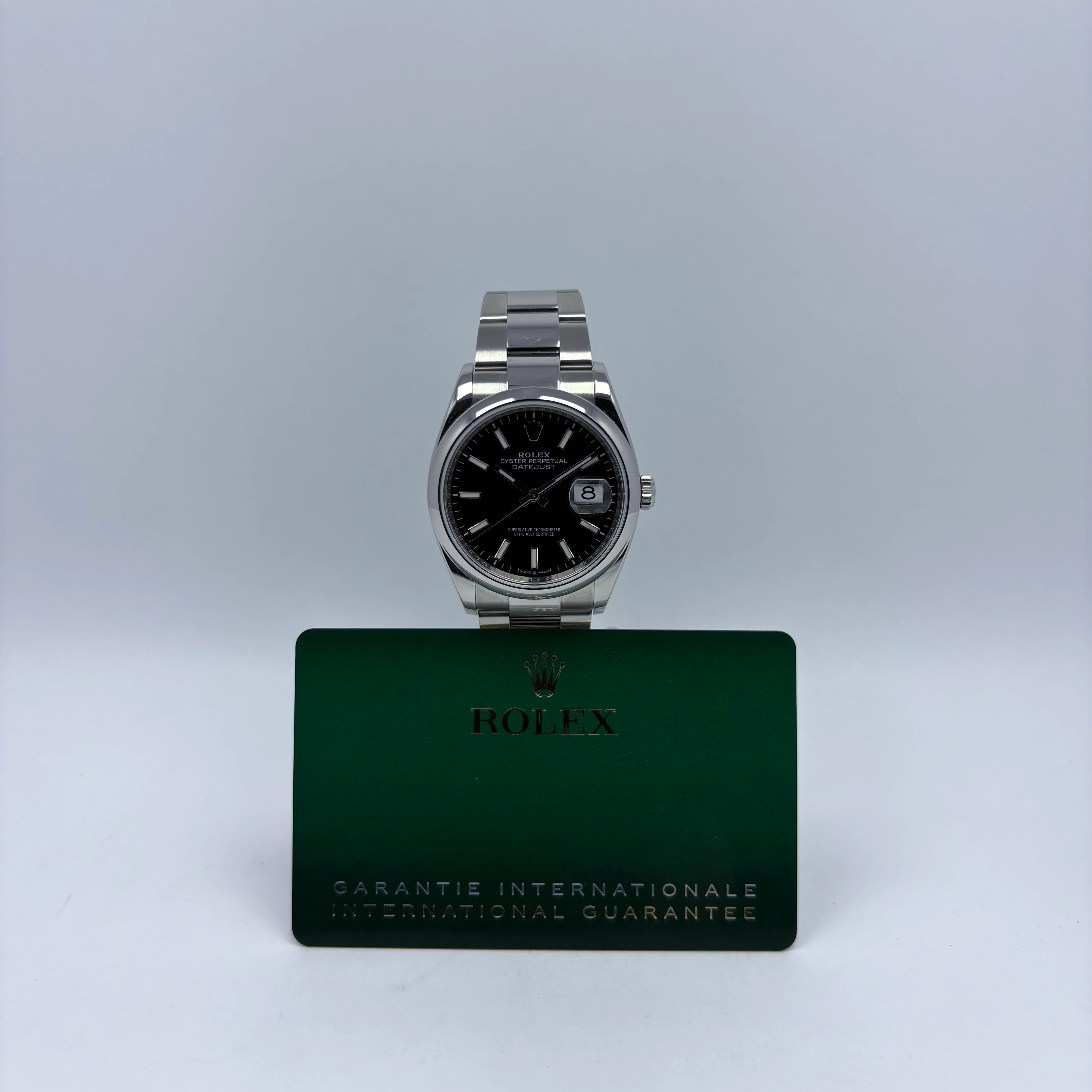 Reloj Rolex Datejust Black Dial 36 126200 Automático - Image 3