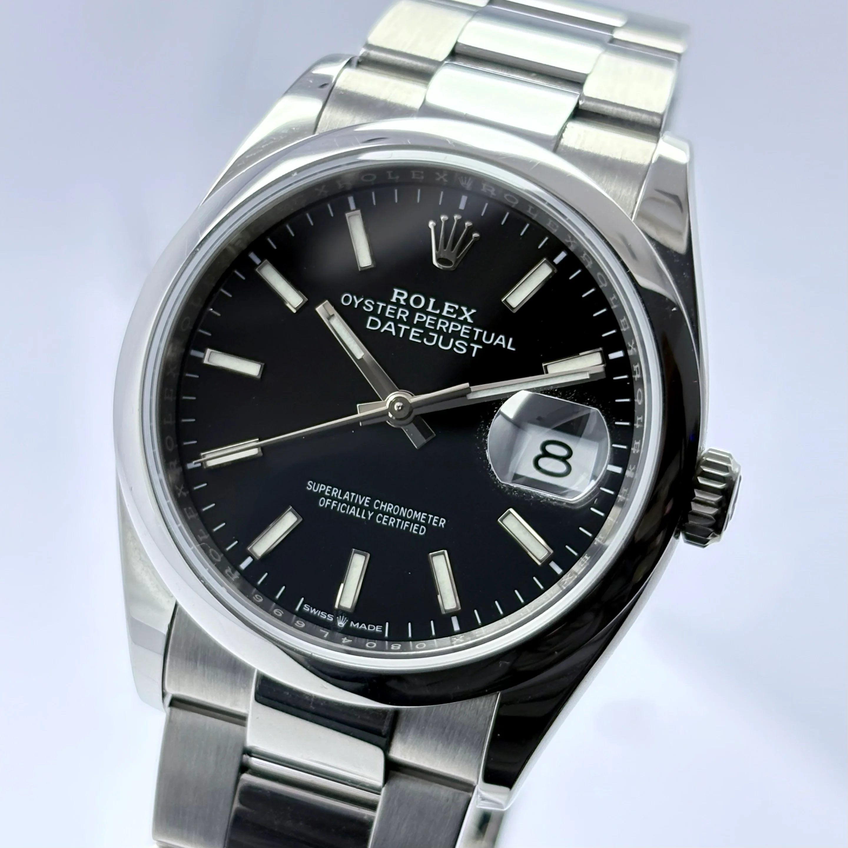 Reloj Rolex Datejust Black Dial 36 126200 Automático - Image 4