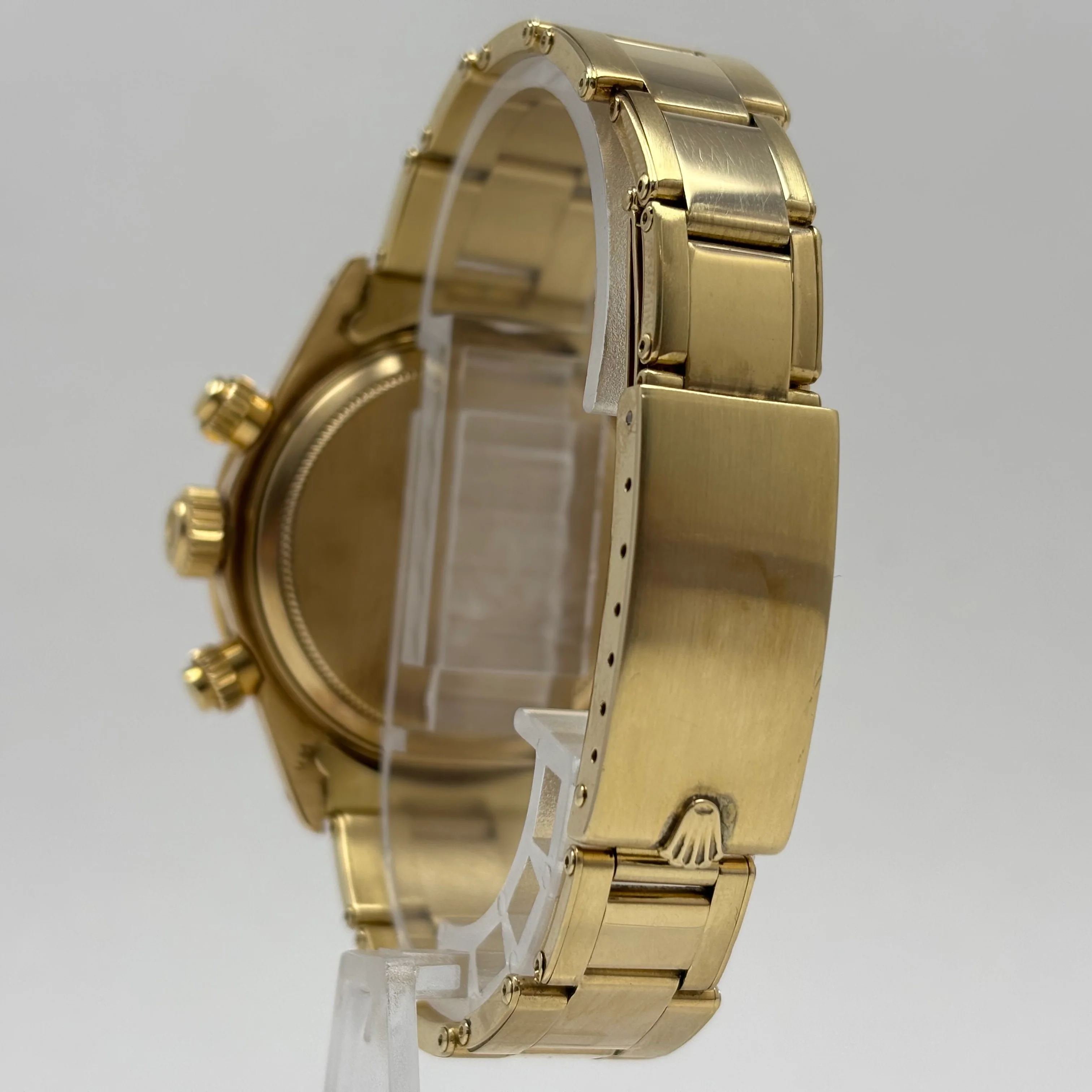 Reloj Rolex Daytona Cosmograph Oro 14k Cuerda Cronógrafo Vintage - Image 4