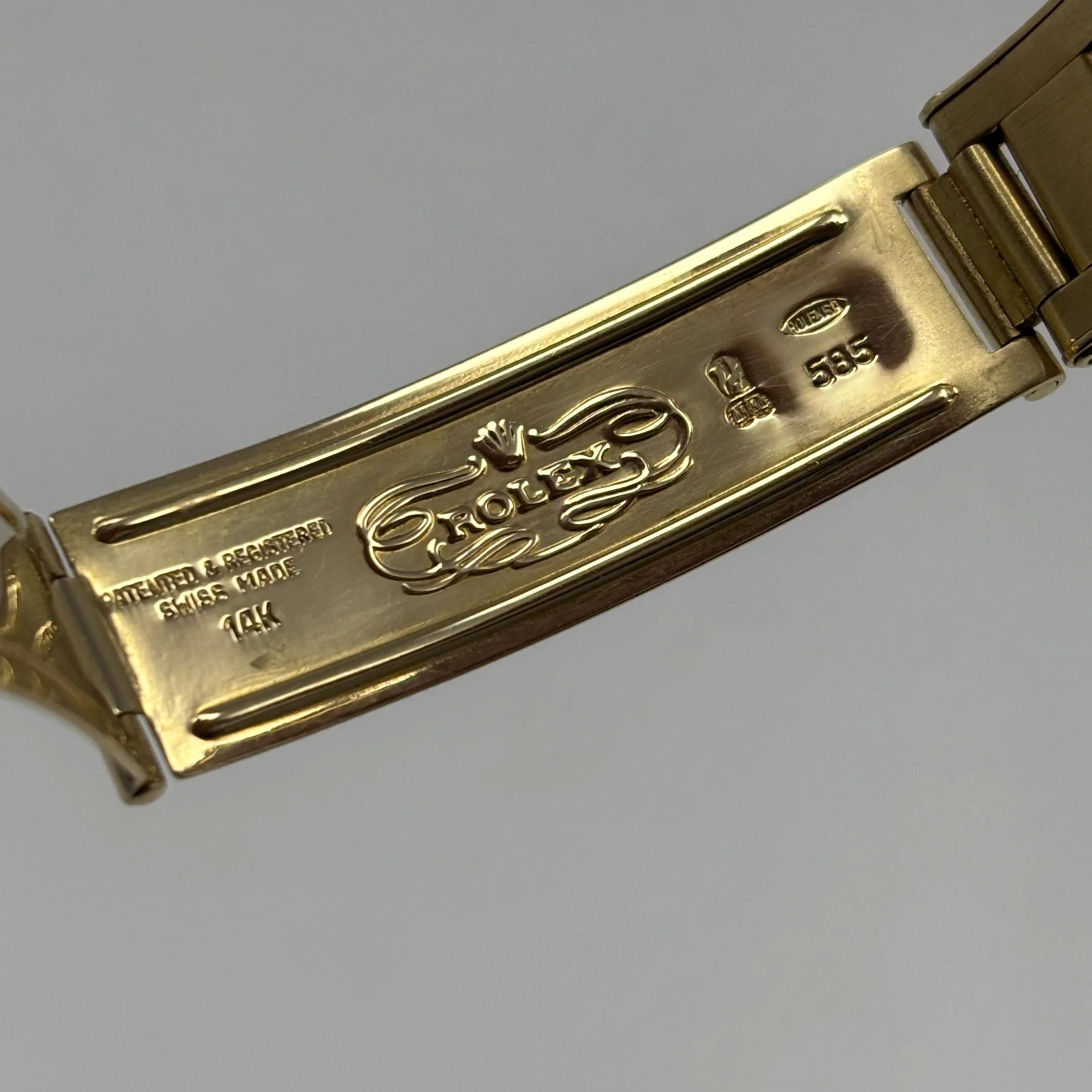 Reloj Rolex Daytona Cosmograph Oro 14k Cuerda Cronógrafo Vintage - Image 6