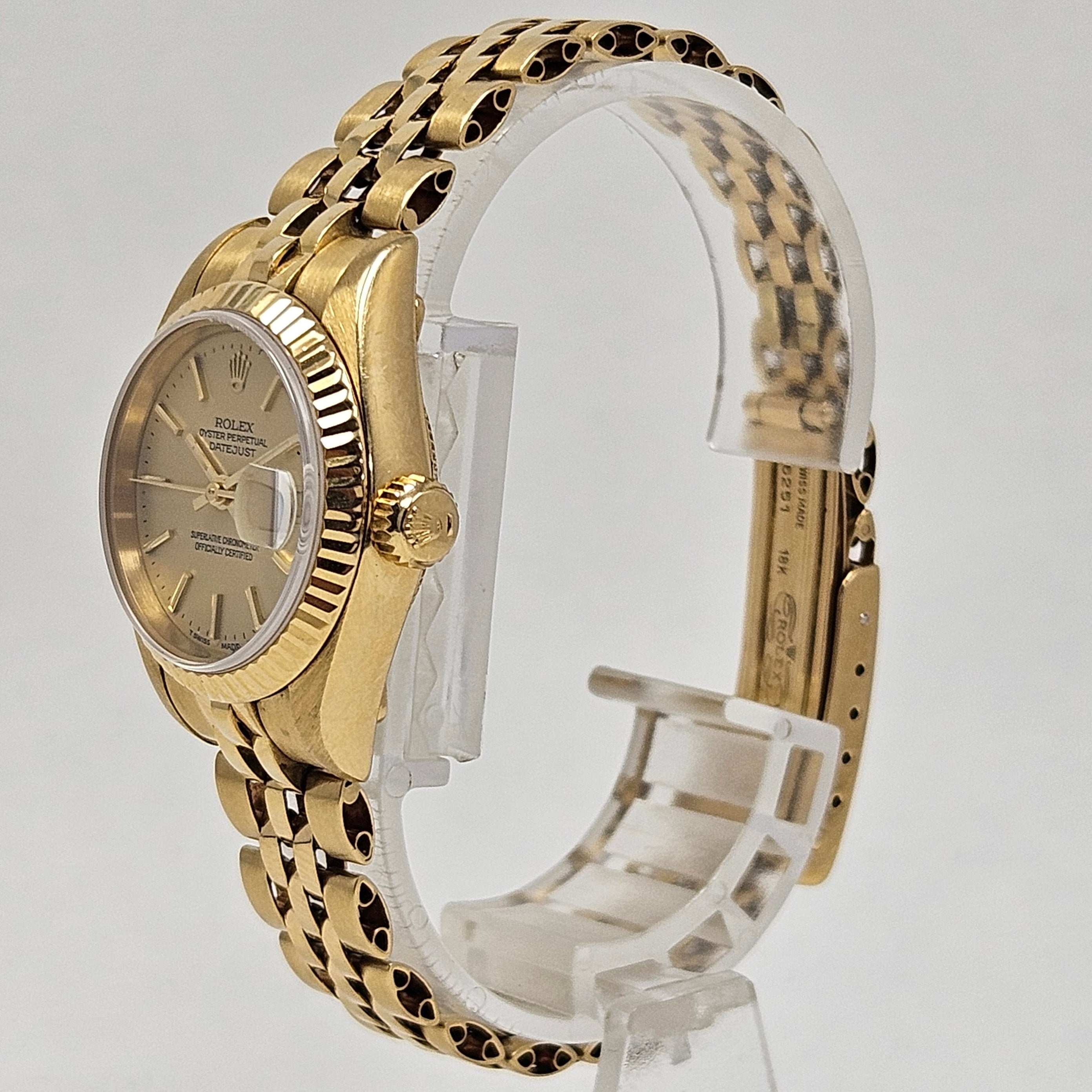 Reloj Rolex Lady DateJust Oro 18k Automático - Image 4