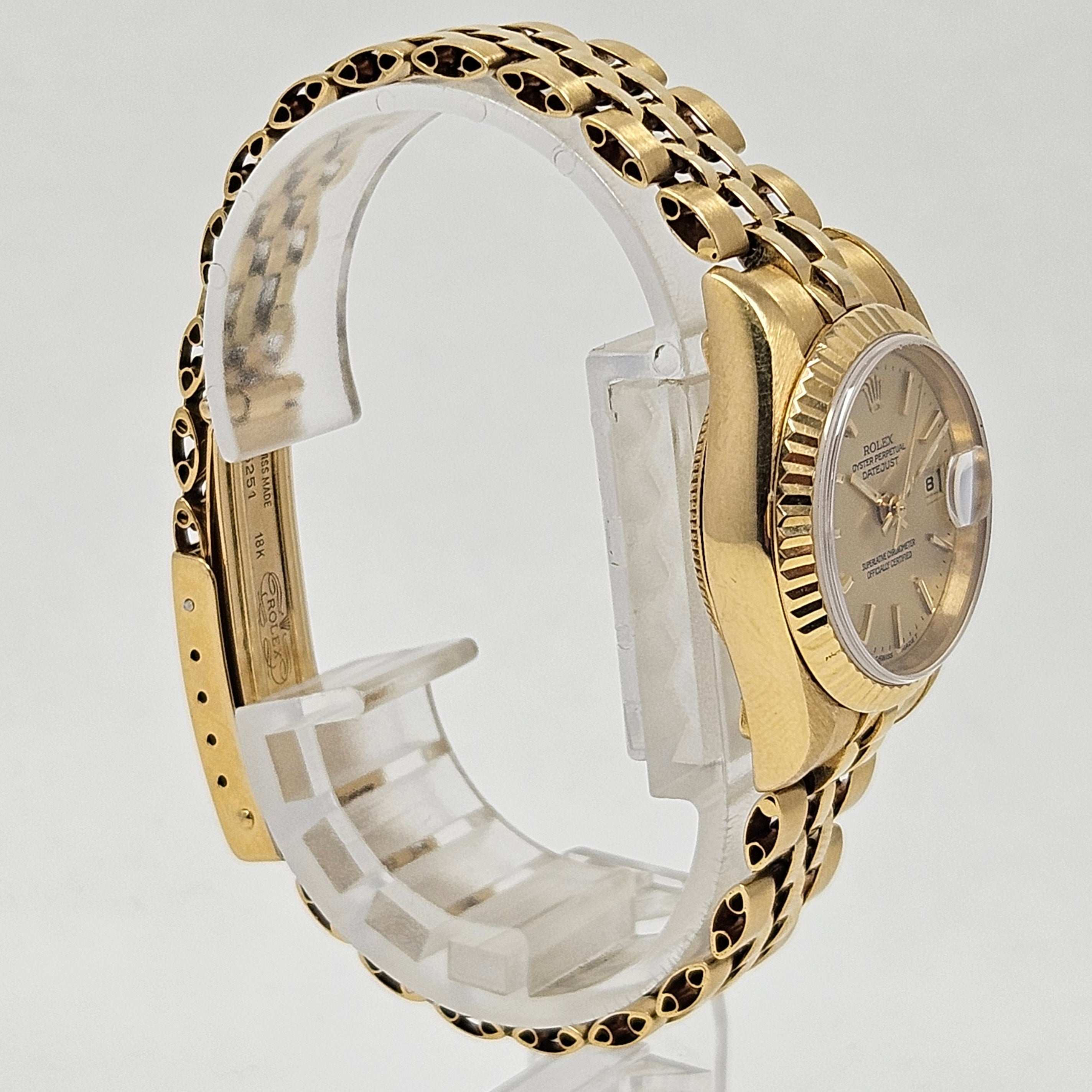 Reloj Rolex Lady DateJust Oro 18k Automático - Image 5