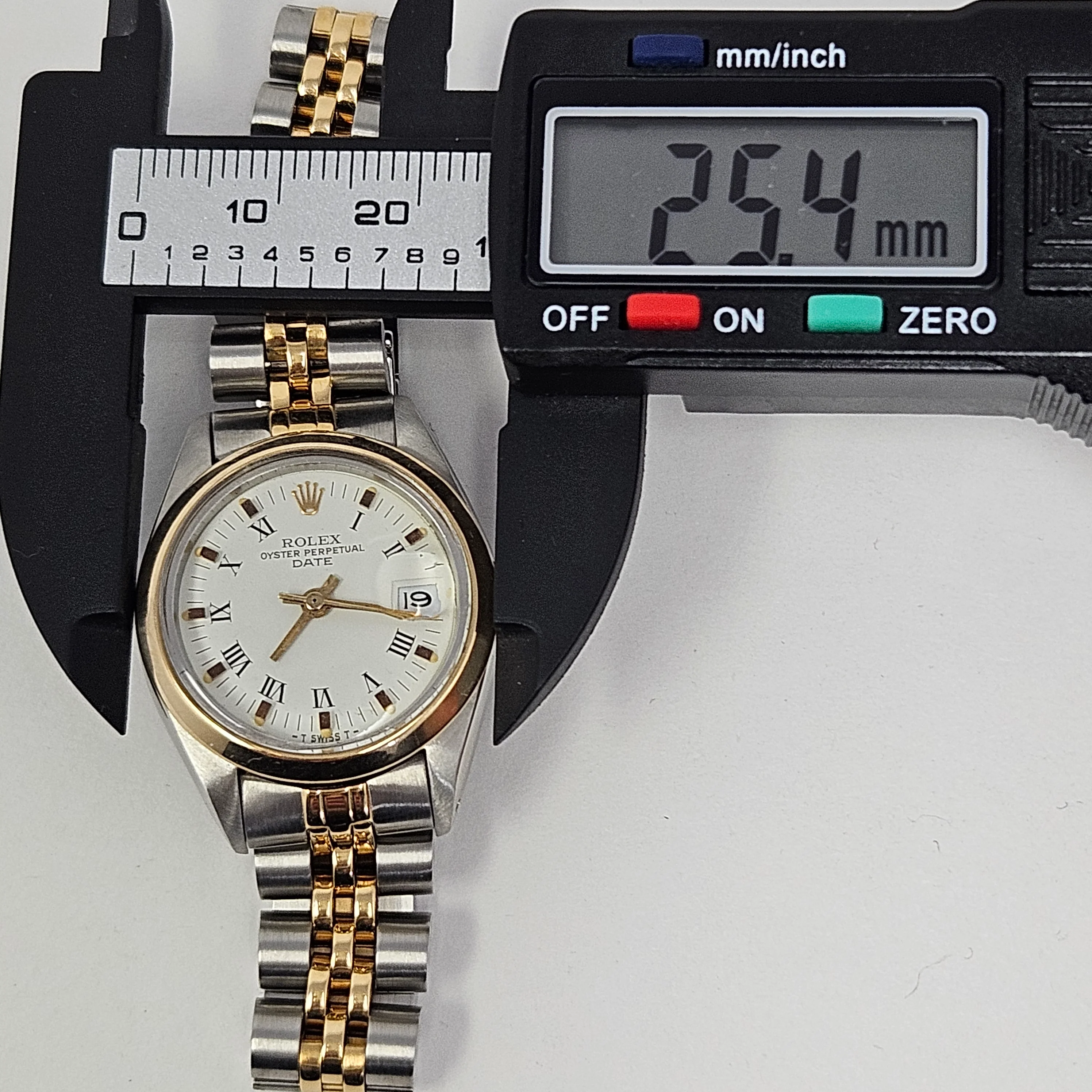 Reloj Rolex Lady Oyster Perpetual Date Automático Vintage - Image 8