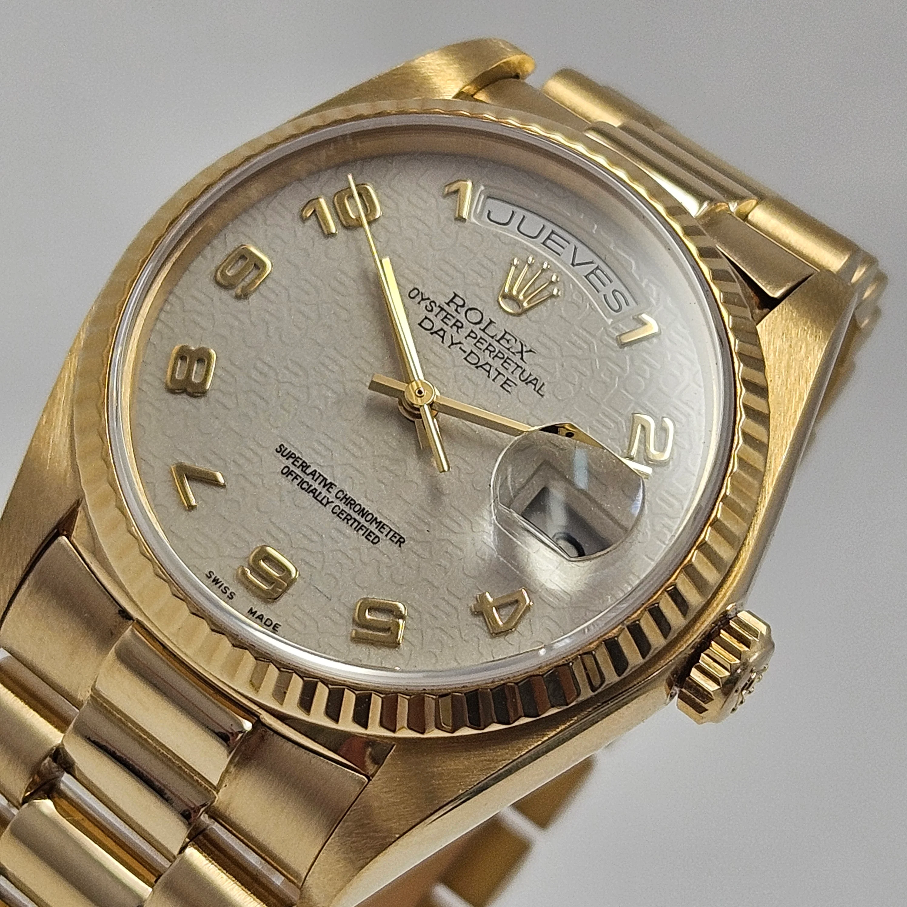 Reloj Rolex Presidente Day-Date Oro 18k Automático - Image 3