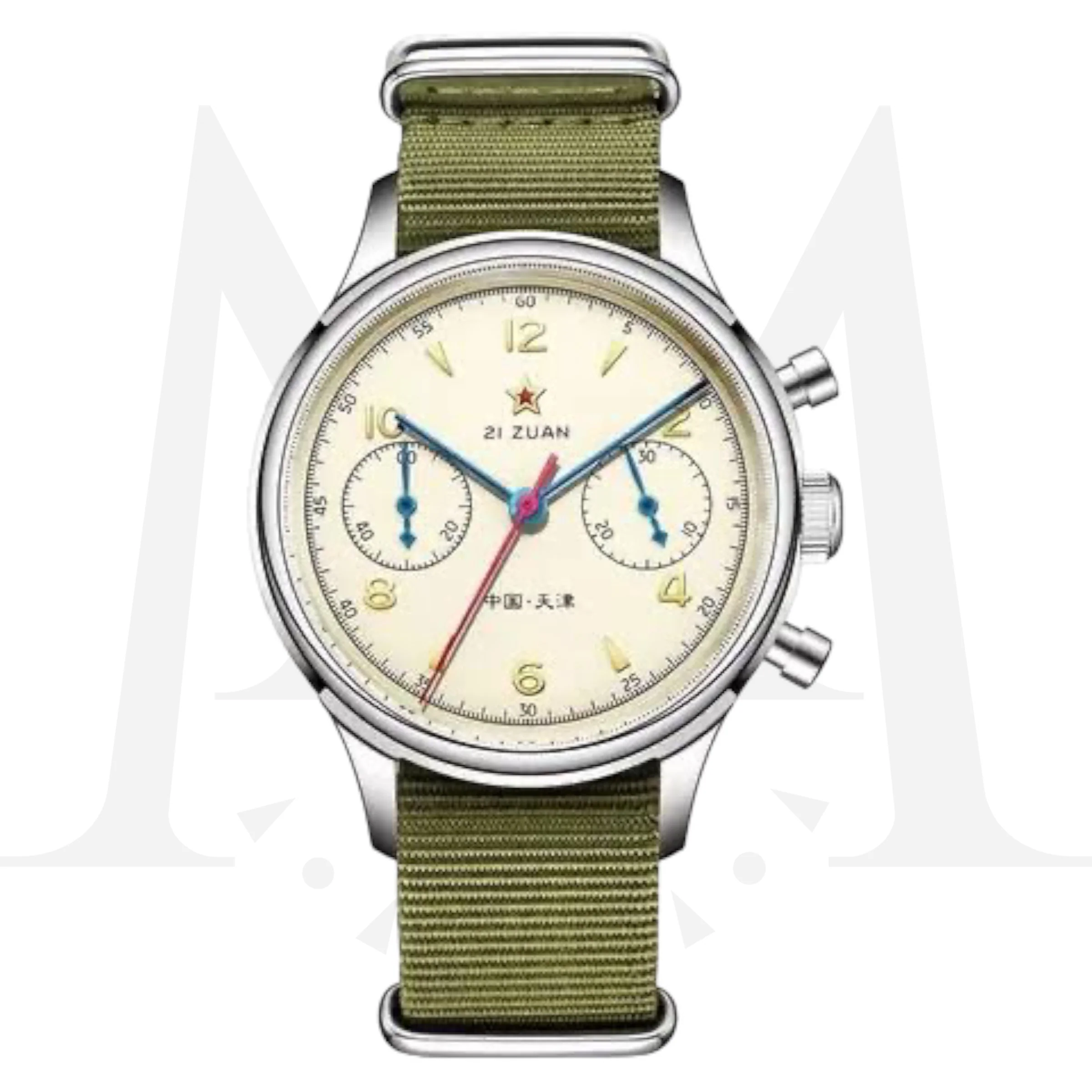 Reloj Seagull Red Star 21 Zuan Cuerda