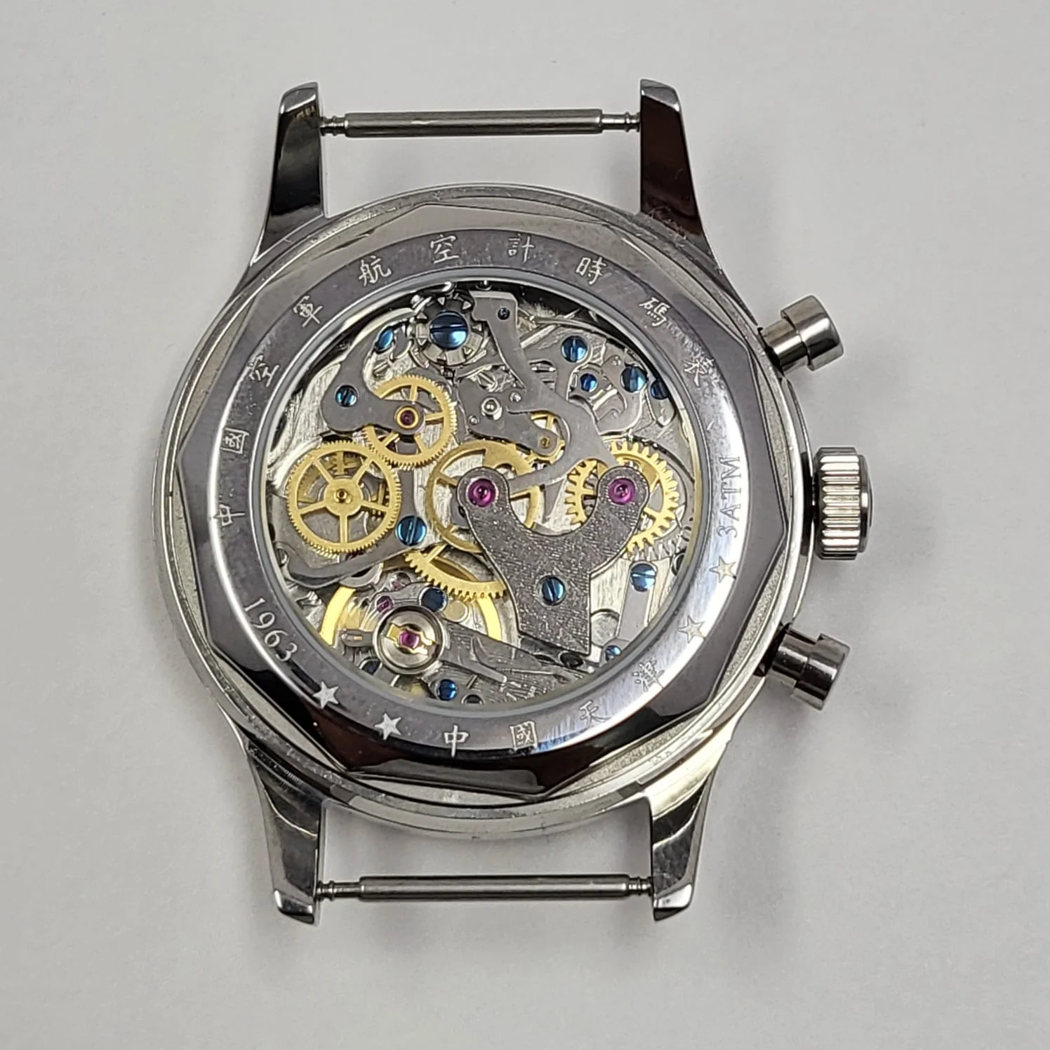 Reloj Seagull Red Star 21 Zuan Cuerda - Image 7