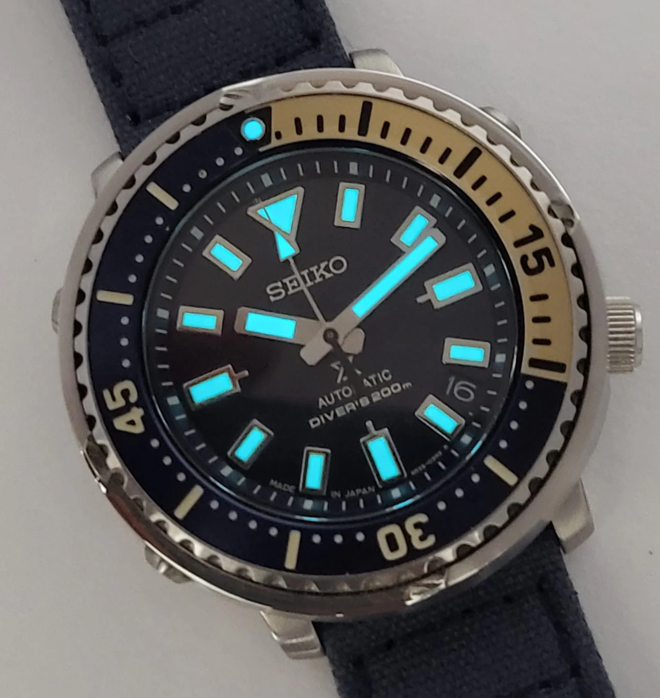 Reloj Seiko Baby Tuna Prospex Automatico - Image 9