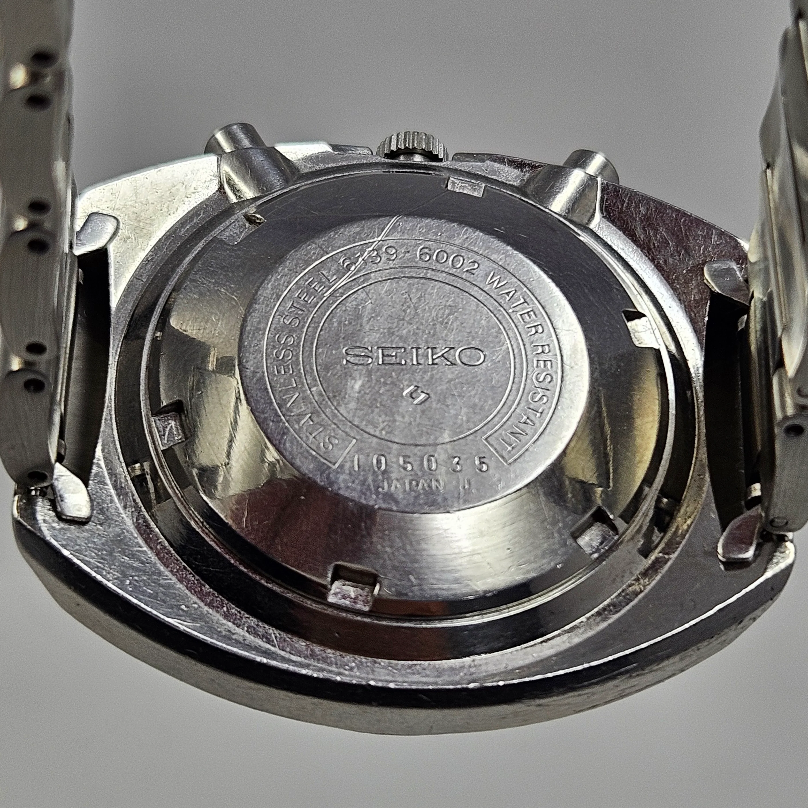 Reloj Seiko Pogue Yellow Dial Cronógrafo Automático - Image 6
