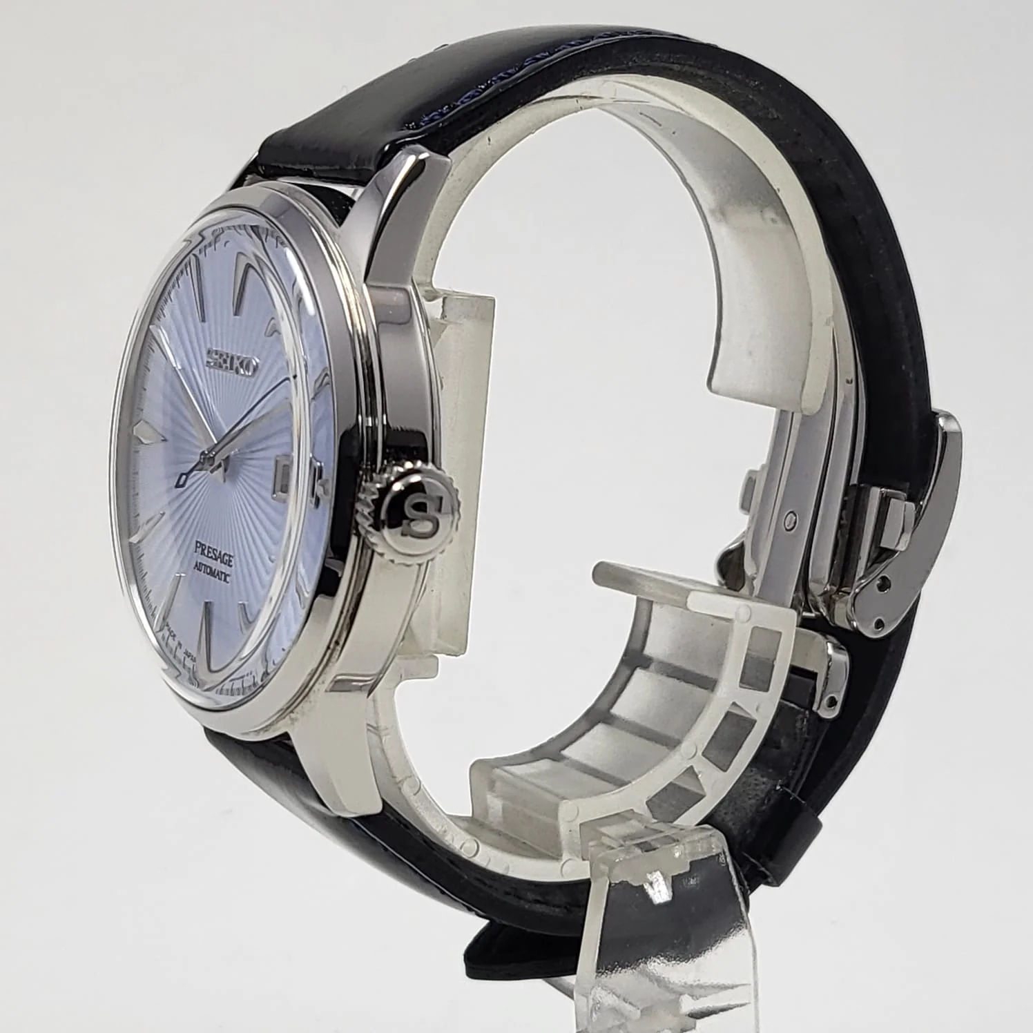 Reloj Seiko Presage Ice Blue Cocktail Time "Sky Diving" Automático - Image 4