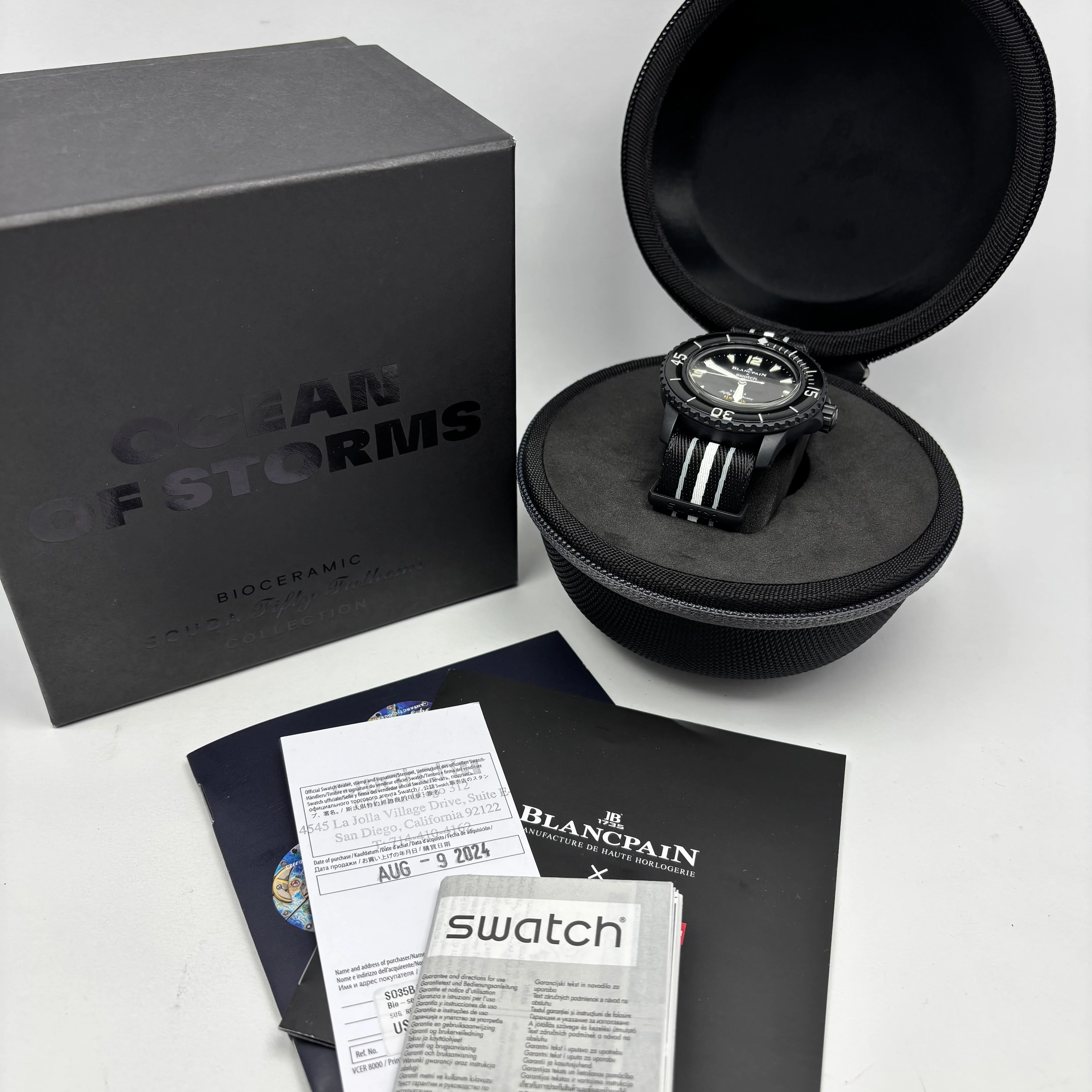 Reloj Swatch Blancpain Automático - Image 2