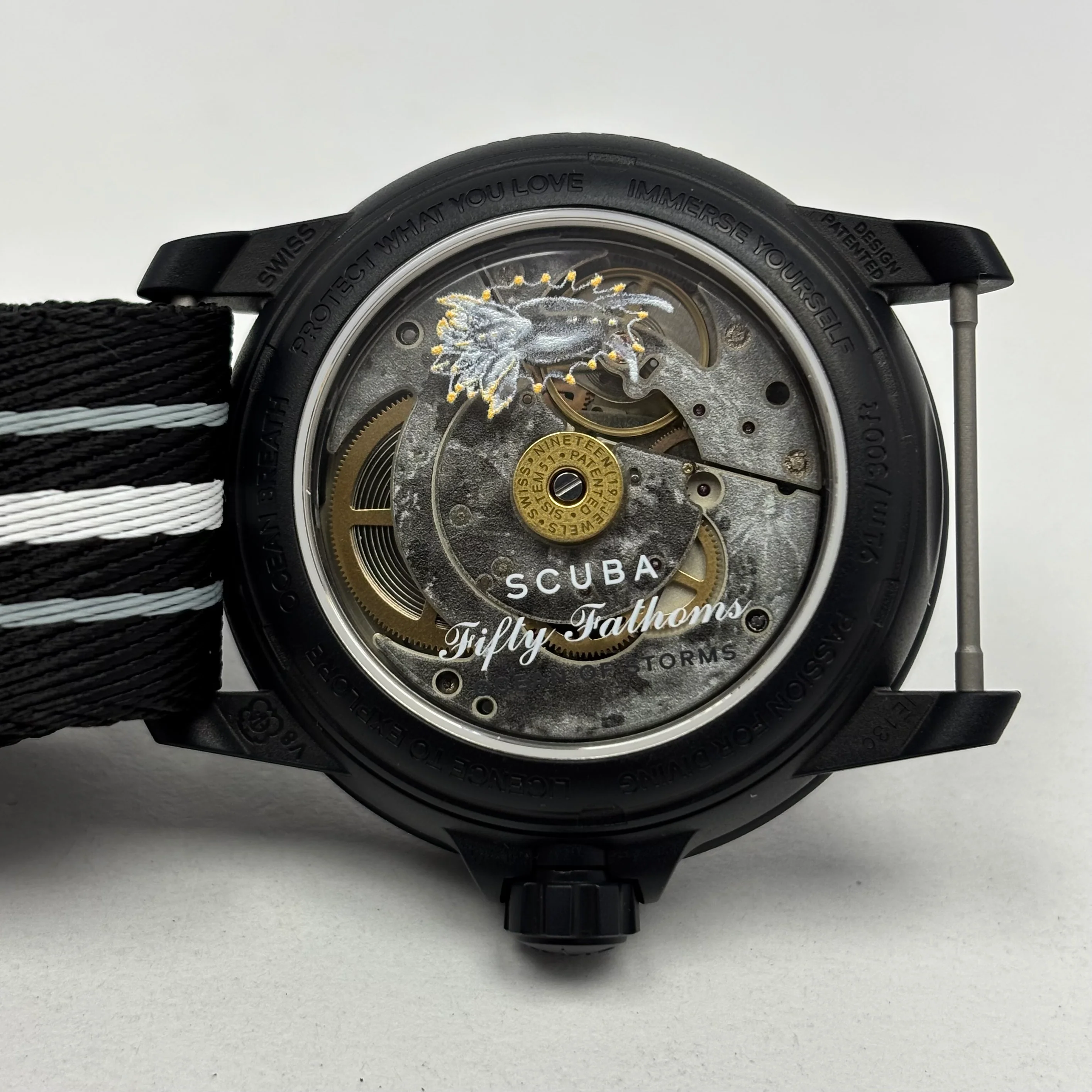 Reloj Swatch Blancpain Automático - Image 8
