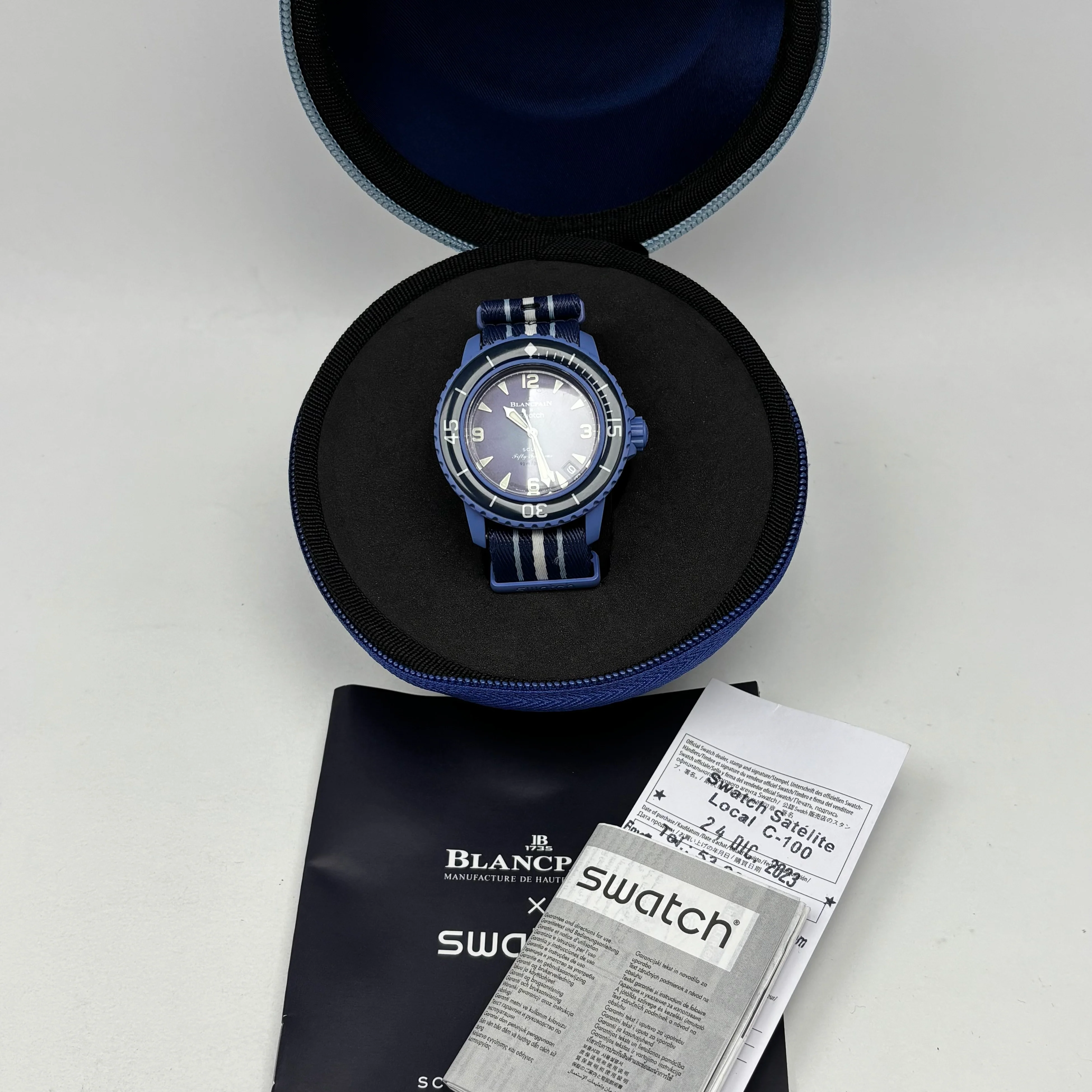 Reloj Swatch Blancpain Automático - Image 2