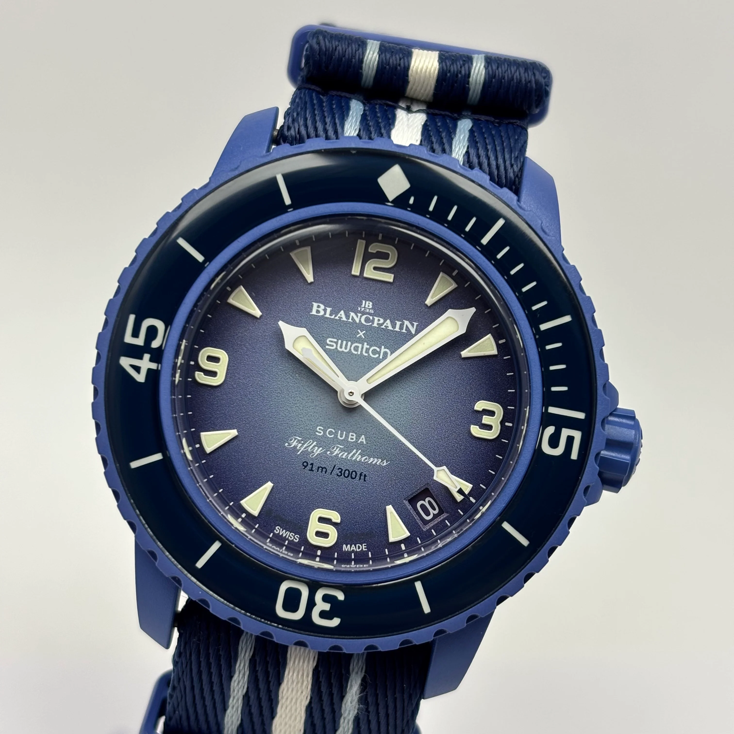 Reloj Swatch Blancpain Automático - Image 4