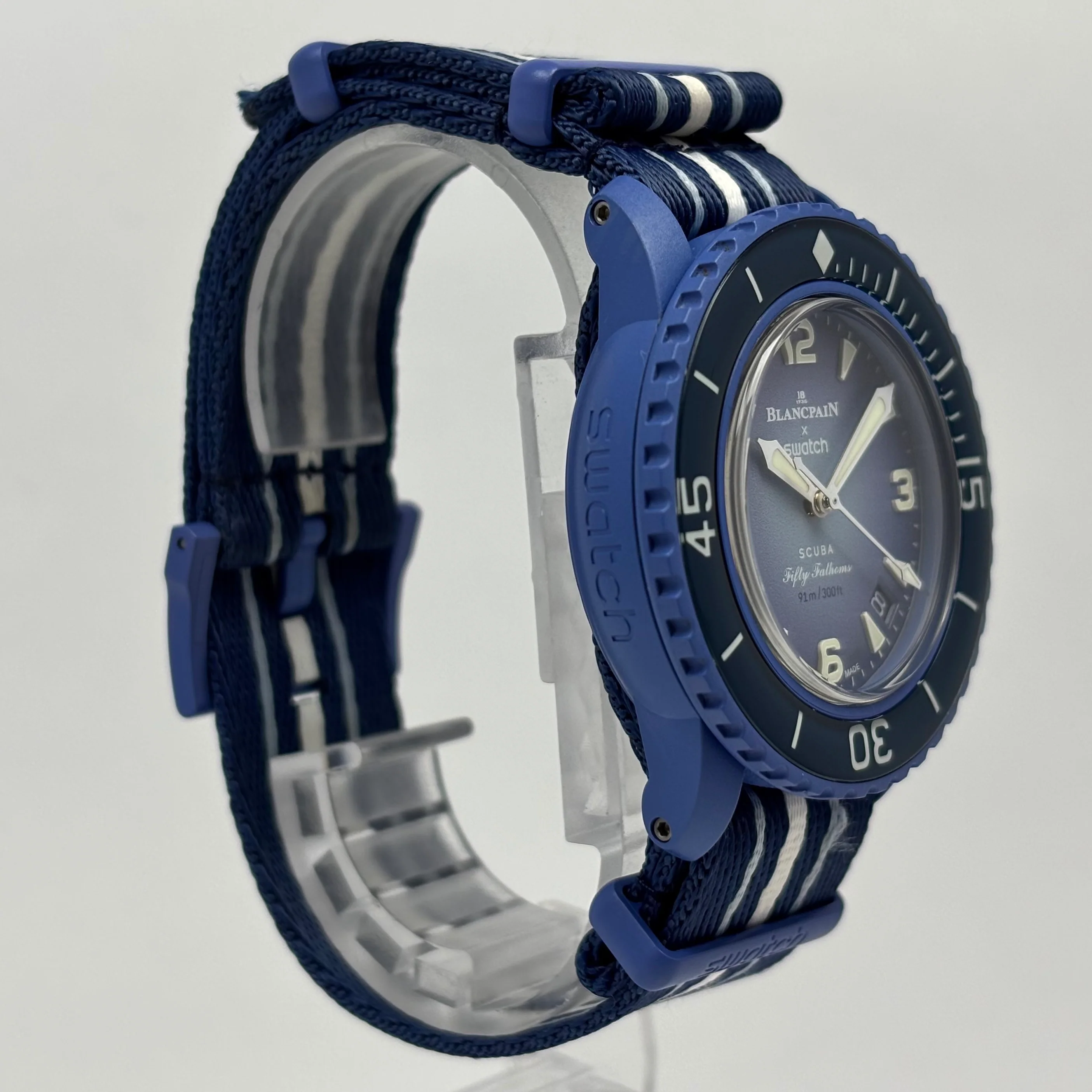 Reloj Swatch Blancpain Automático - Image 7