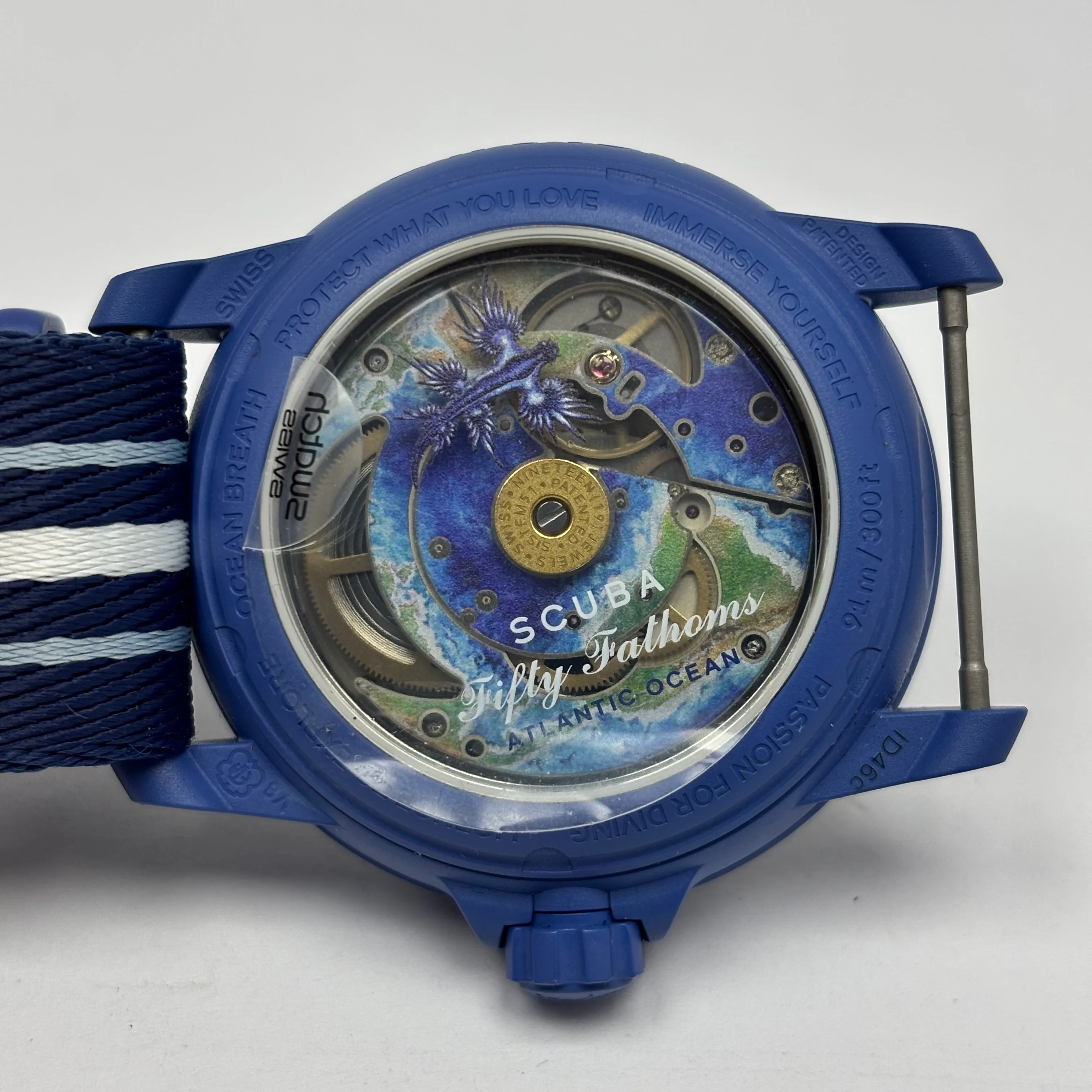 Reloj Swatch Blancpain Automático - Image 8