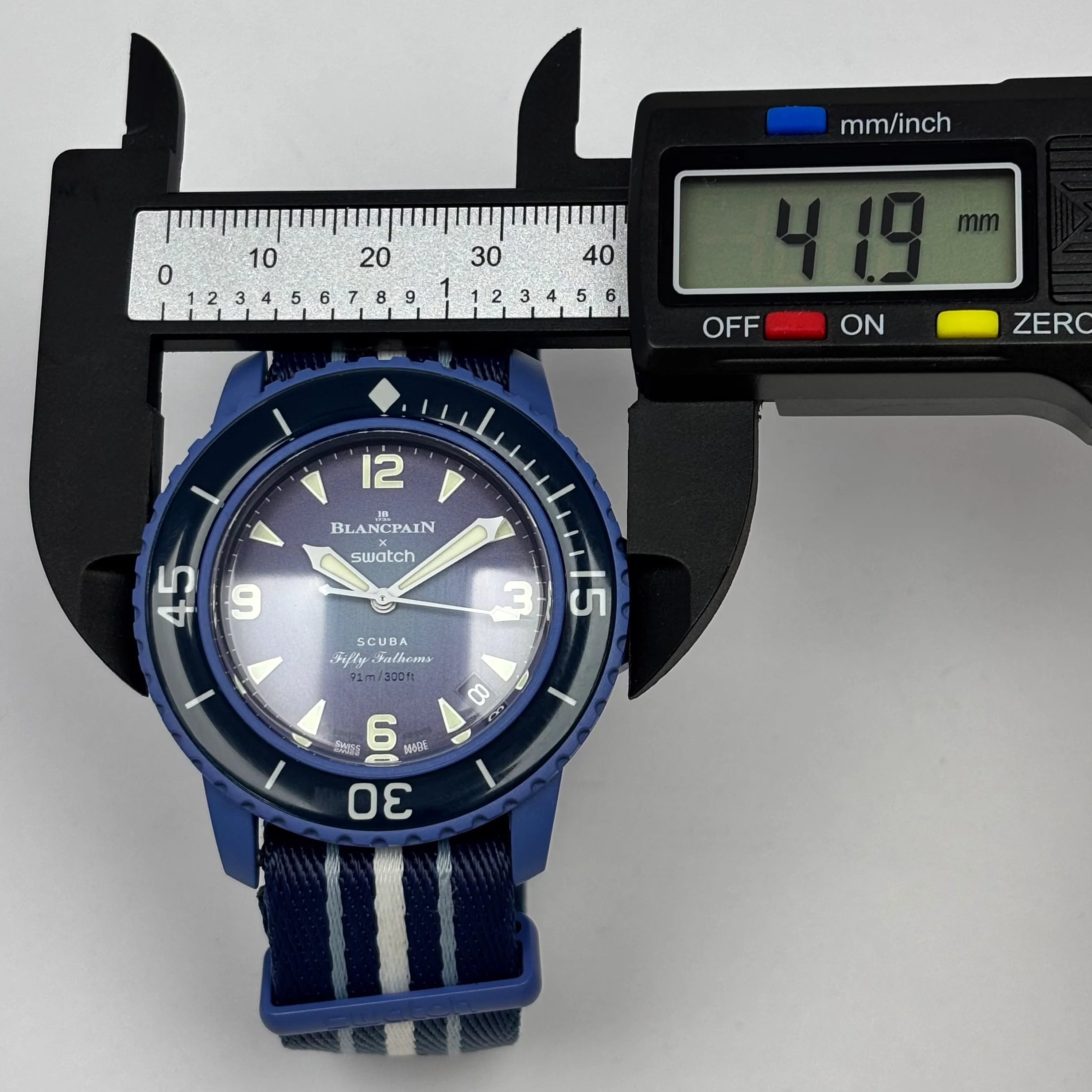 Reloj Swatch Blancpain Automático - Image 9