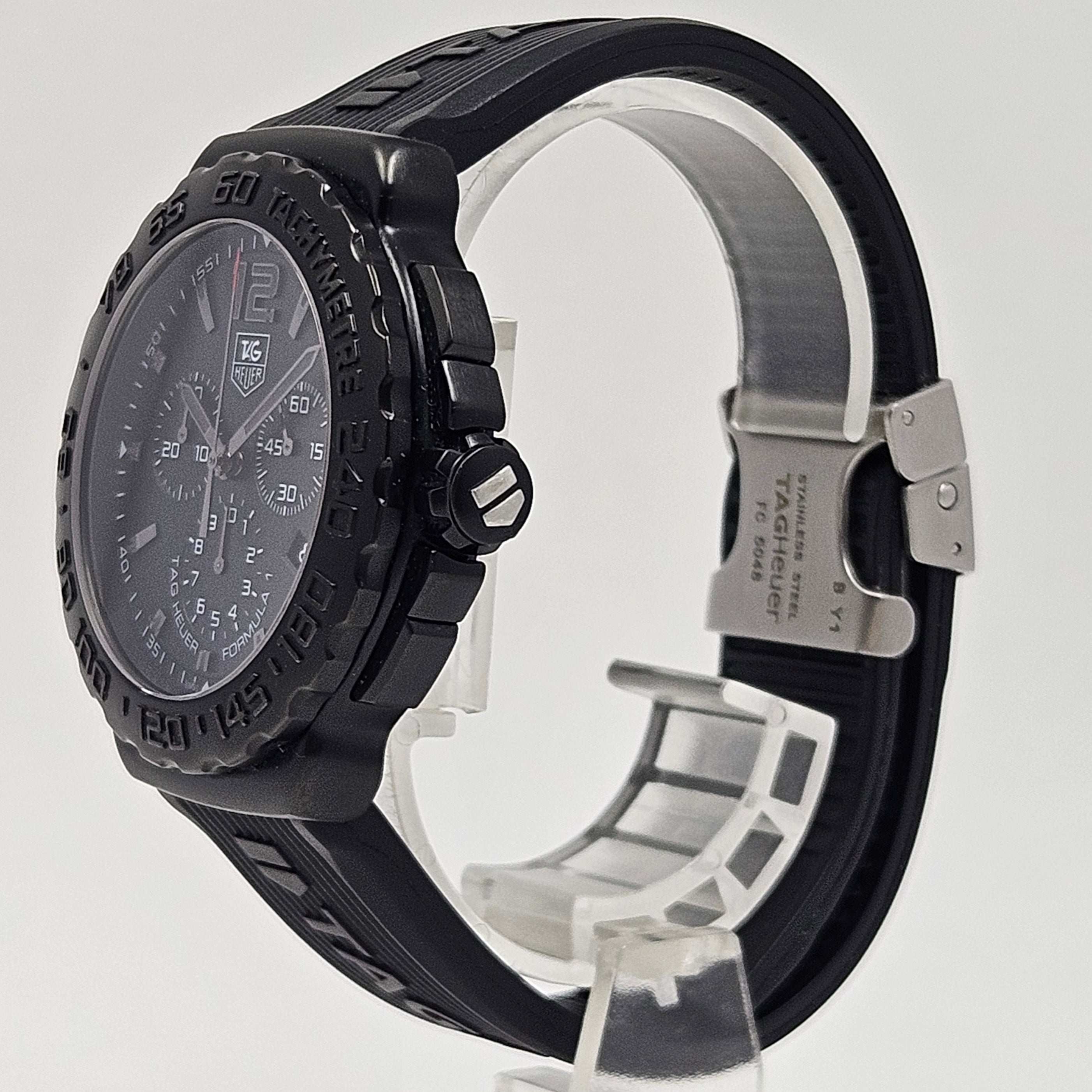 Reloj Tag Heuer Black Formula 1 Crono Quartz Full Set - Image 3