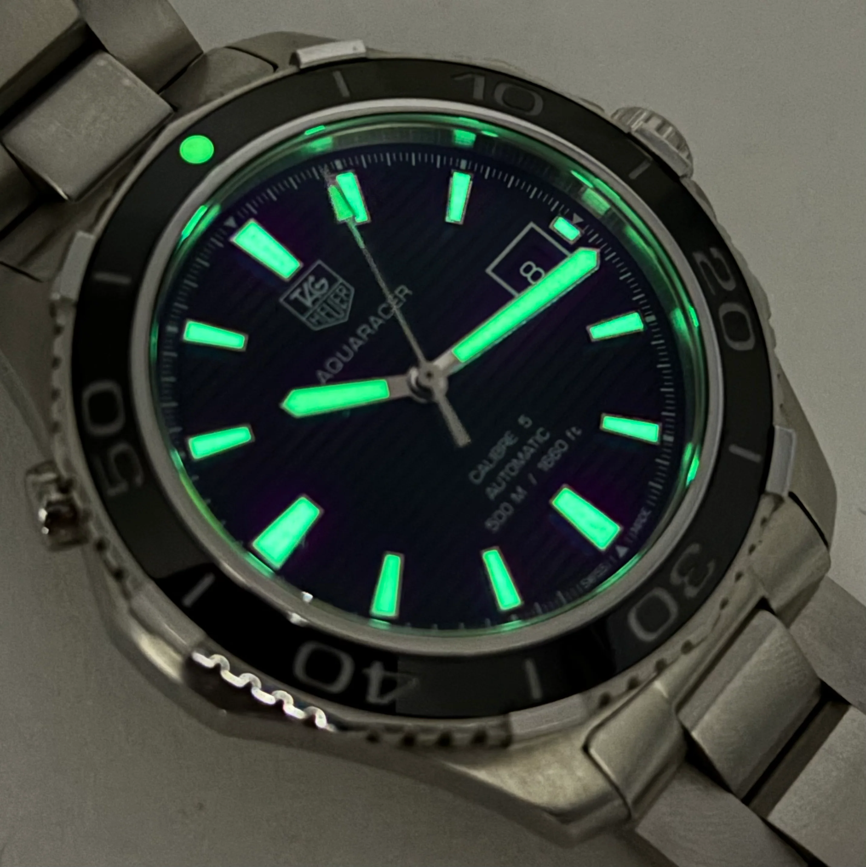 Reloj Tag Heuer Calibre 5 Bisel Cerámico Automático | I - Image 9