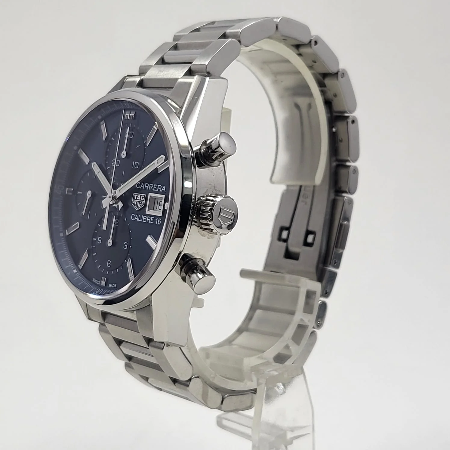 Reloj Tag Heuer Carrera Blue Dial - Image 3
