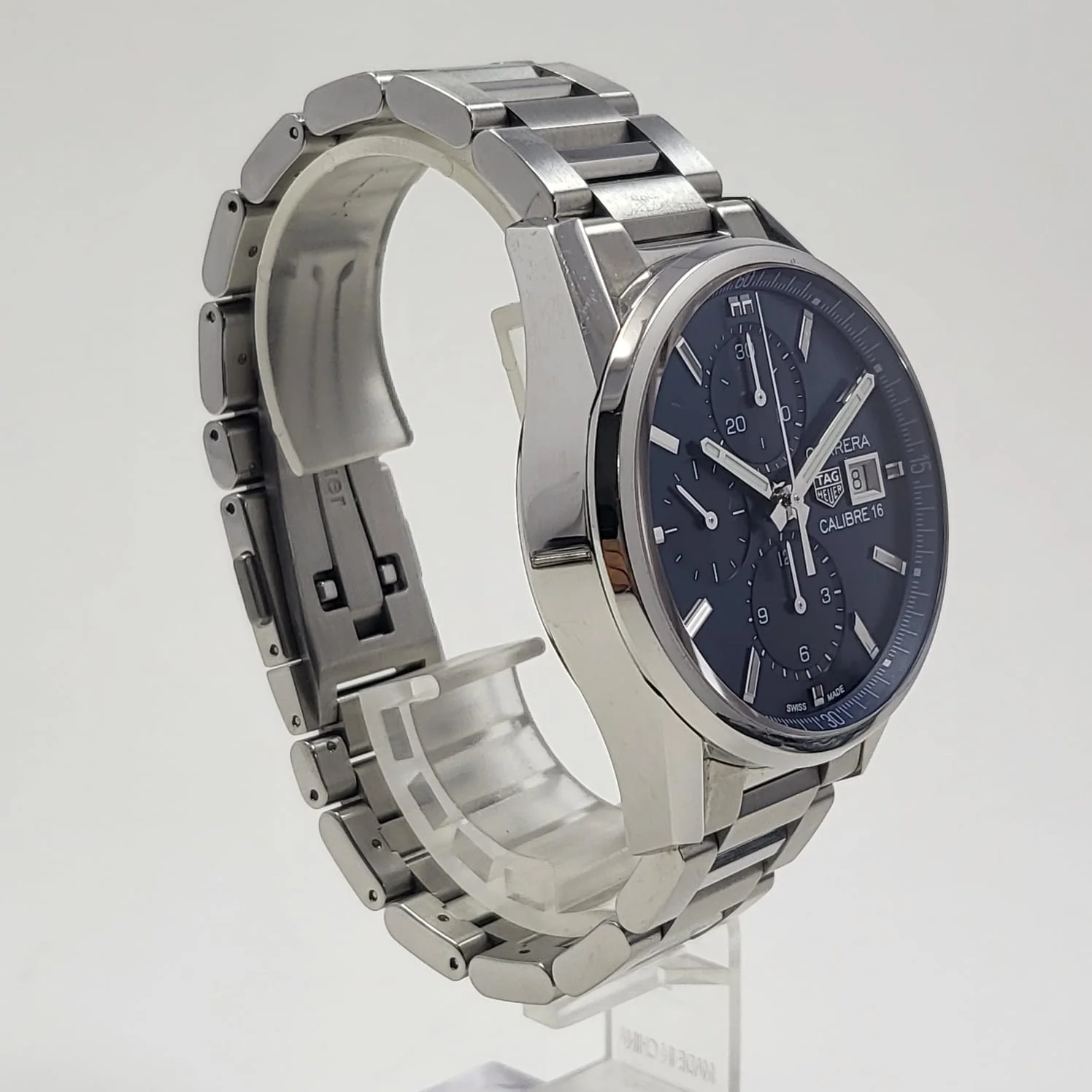 Reloj Tag Heuer Carrera Blue Dial - Image 4
