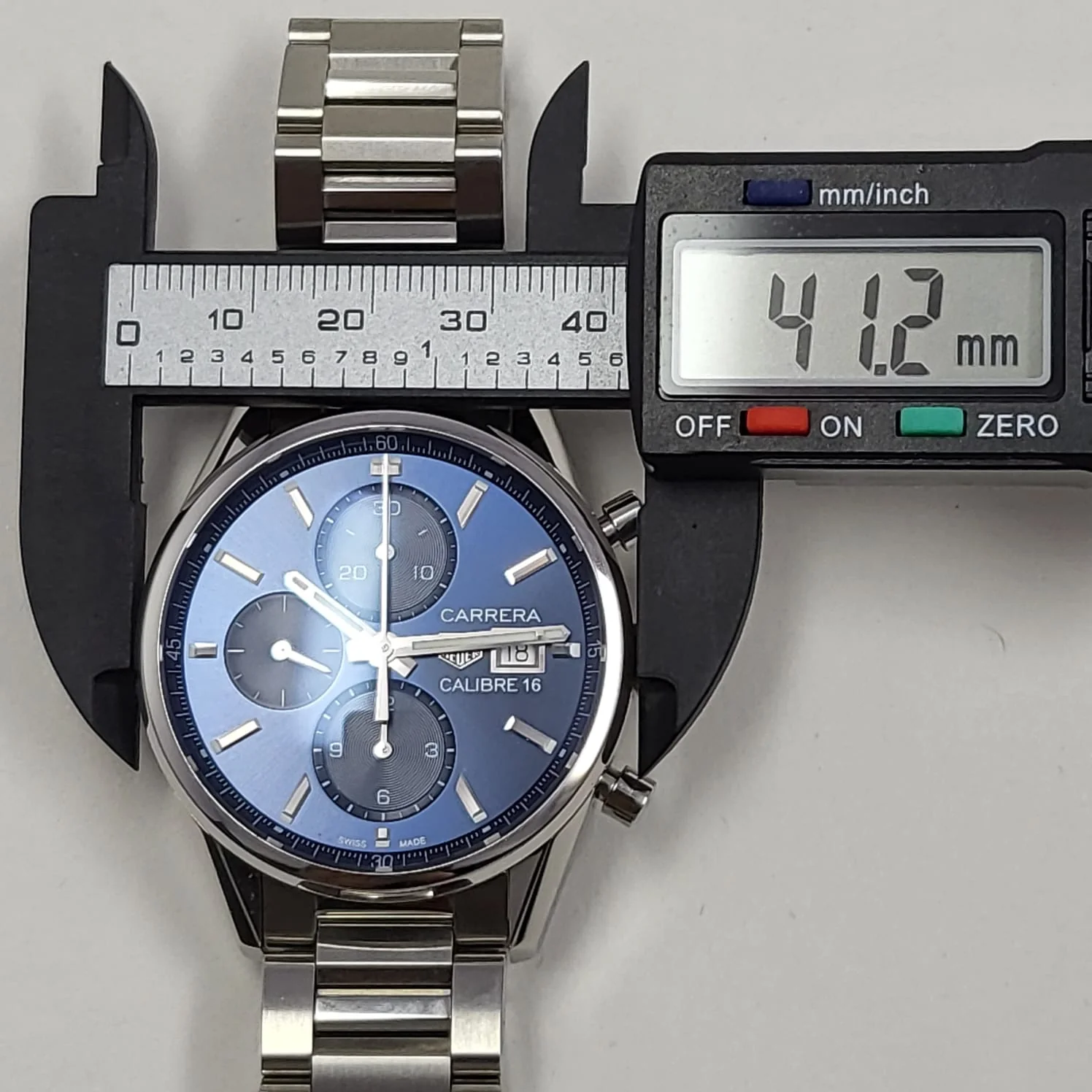 Reloj Tag Heuer Carrera Blue Dial - Image 6