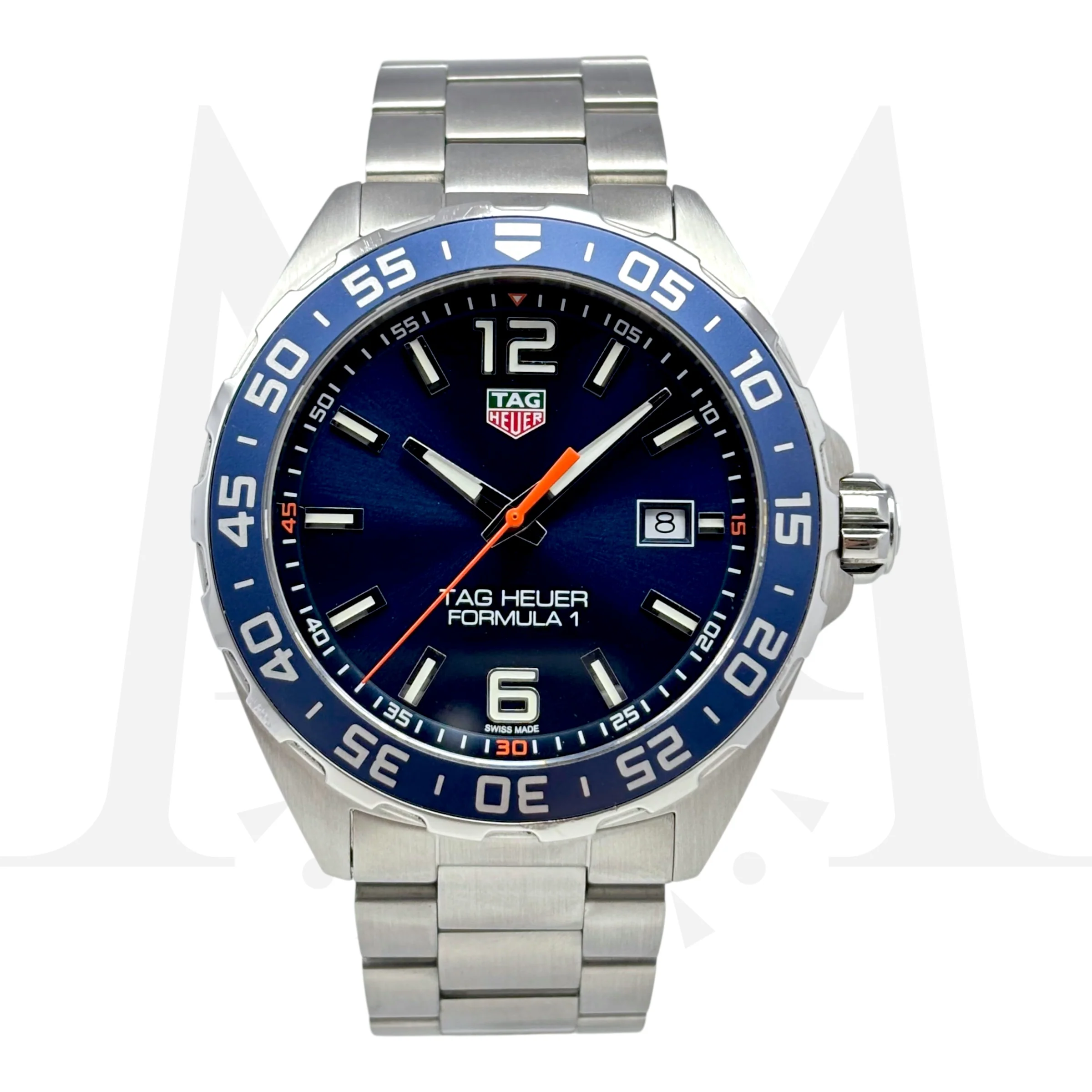 Reloj Tag Heuer Fórmula 1 Azul Quartz WAZ1010