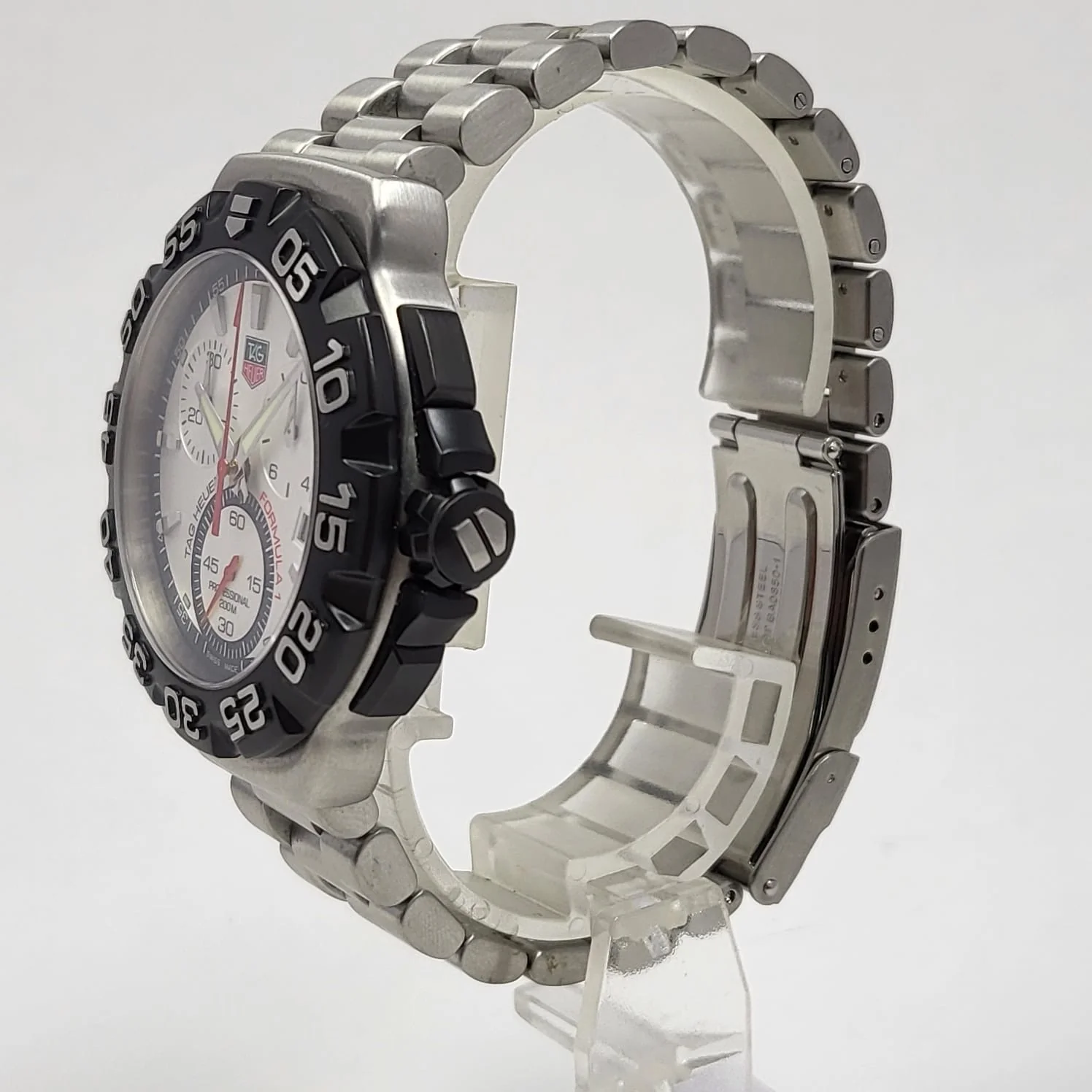 Reloj Tag Heuer Fórmula 1 Blanco Crono Quartz - Image 3