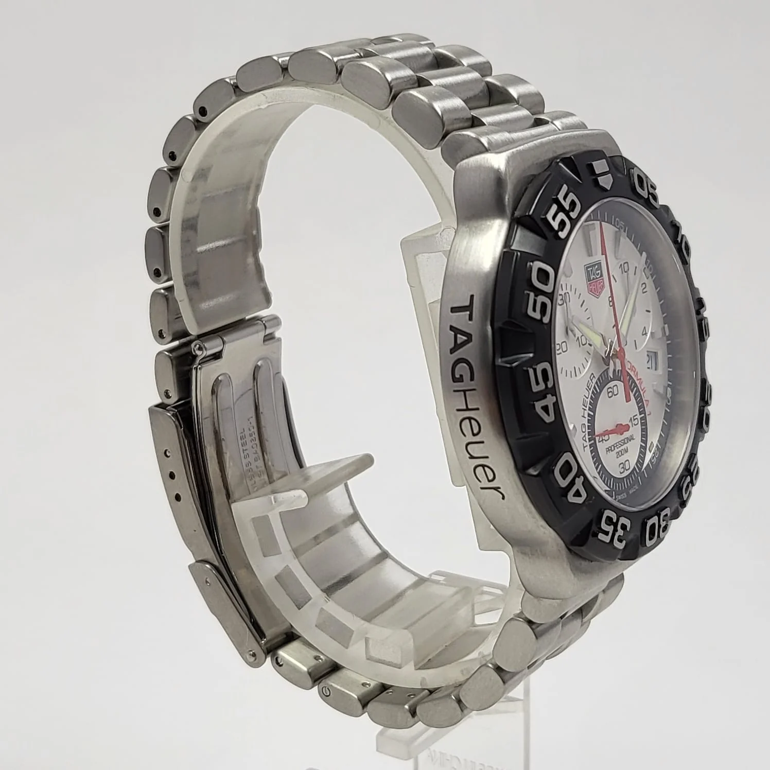 Reloj Tag Heuer Fórmula 1 Blanco Crono Quartz - Image 5