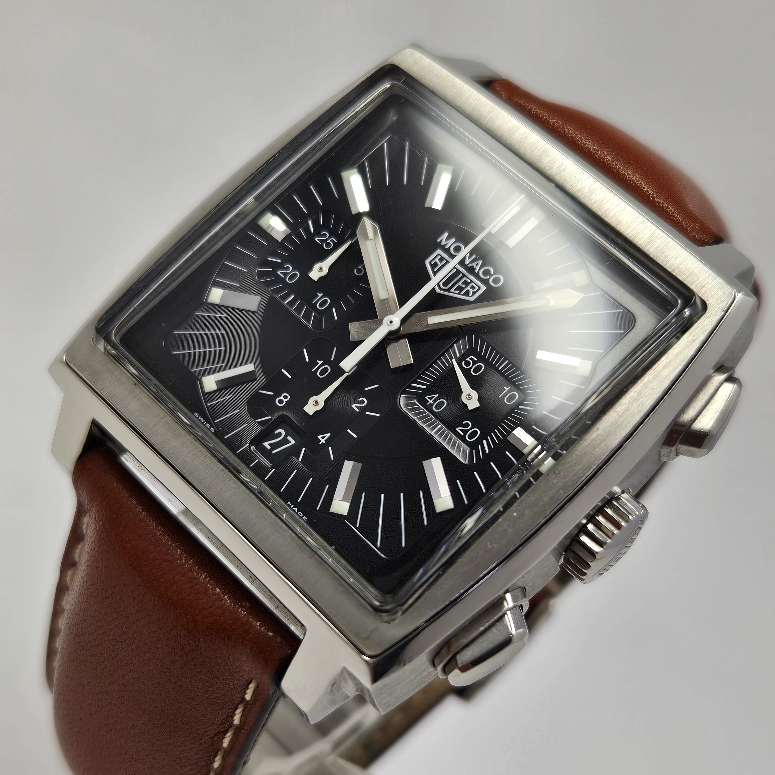 Reloj Heuer Mónaco Crono Automático - Image 3