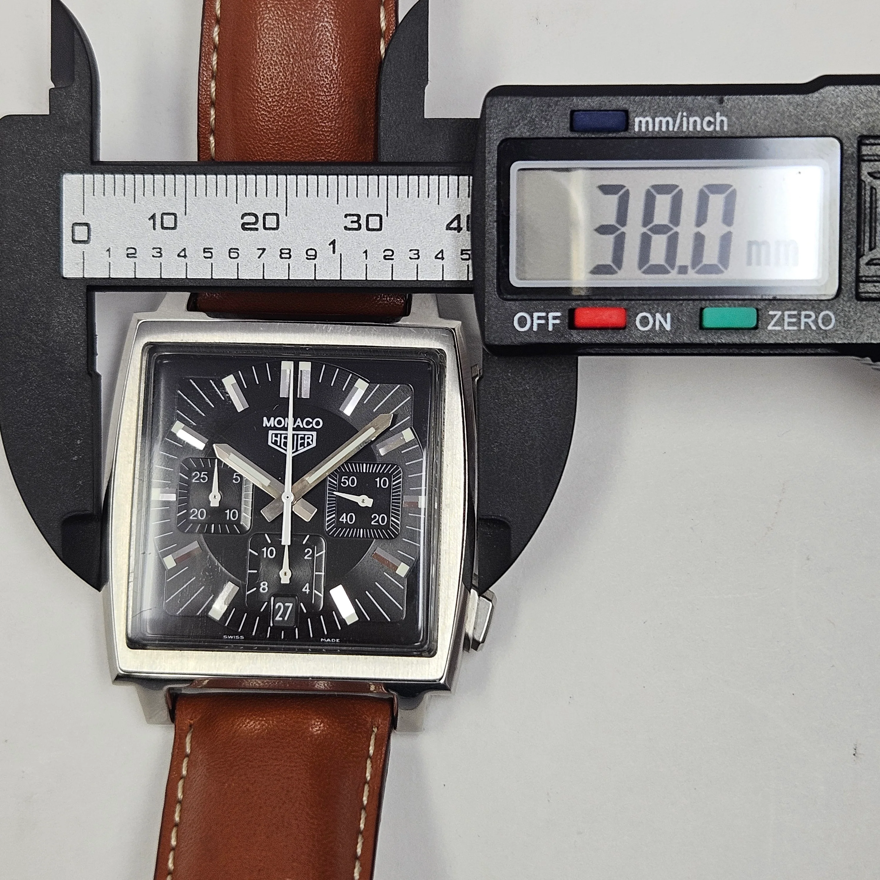 Reloj Heuer Mónaco Crono Automático - Image 9