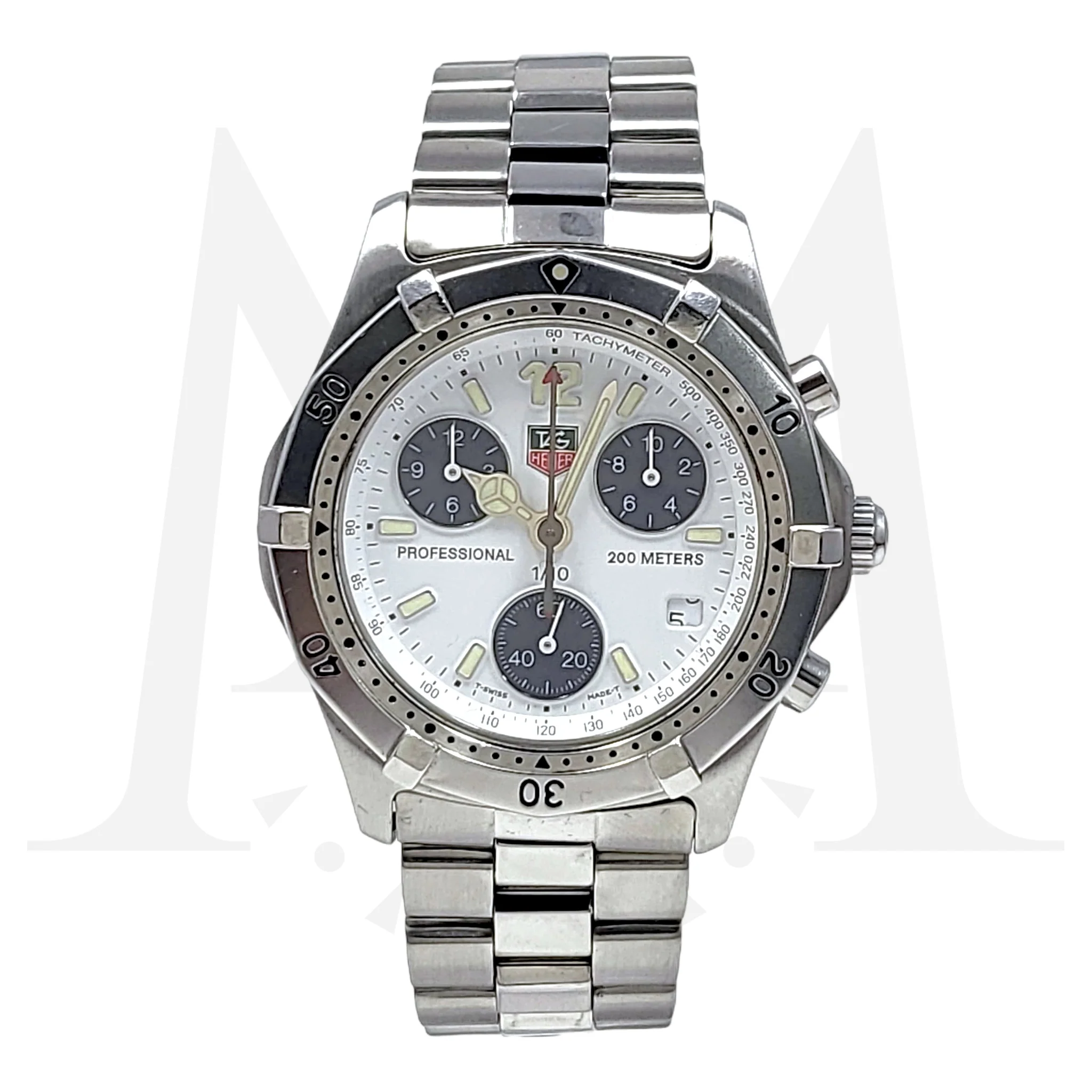 Reloj Tag Heuer Profesional Cronografo Quartz