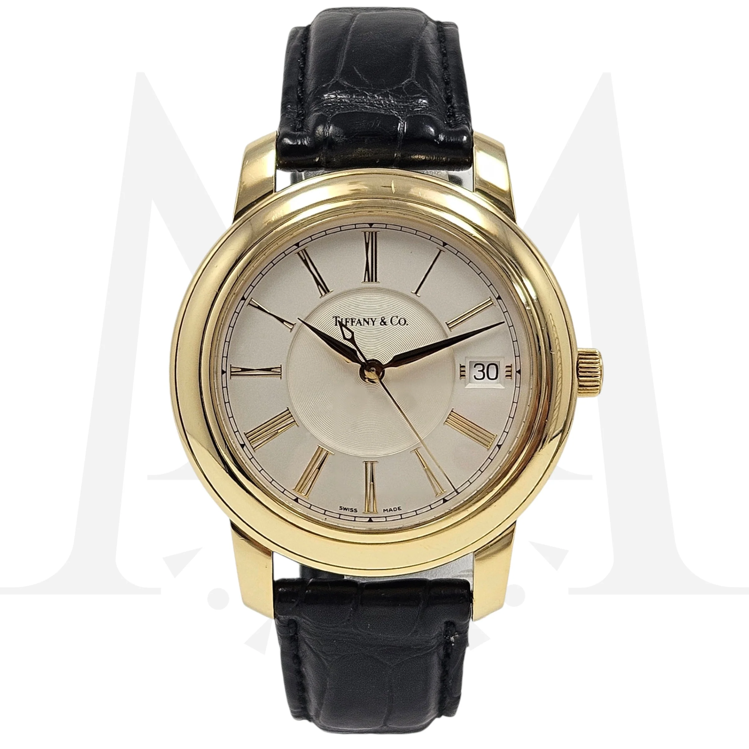Reloj Tiffany & Co. Atlas Round Automático Oro 18k