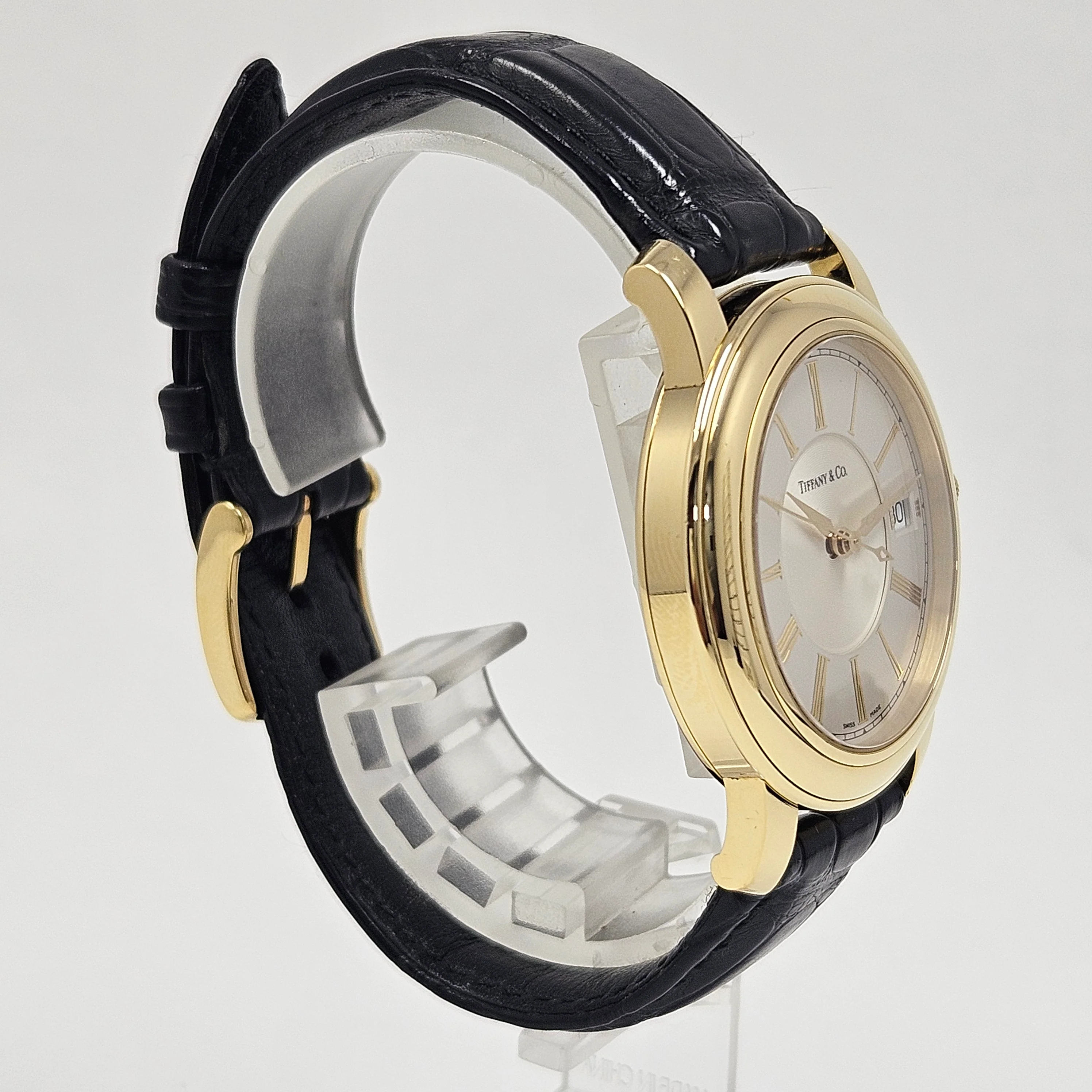 Reloj Tiffany & Co. Atlas Round Automático Oro 18k - Image 5