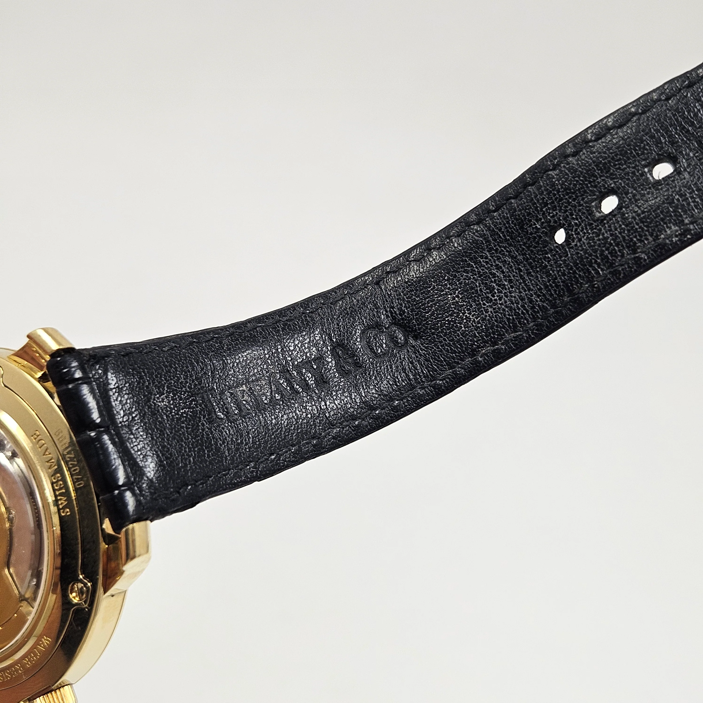 Reloj Tiffany & Co. Atlas Round Automático Oro 18k - Image 6