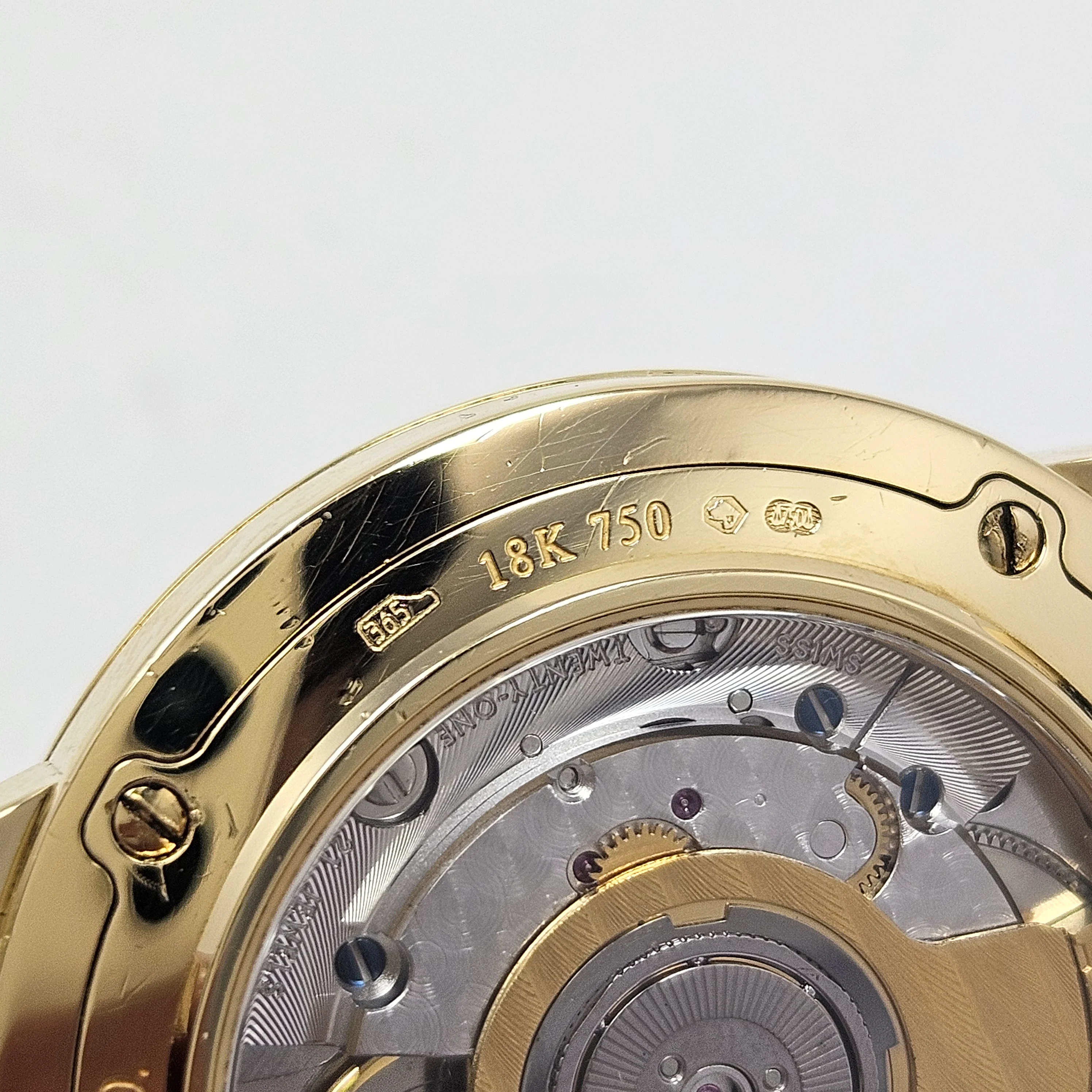 Reloj Tiffany & Co. Atlas Round Automático Oro 18k - Image 8