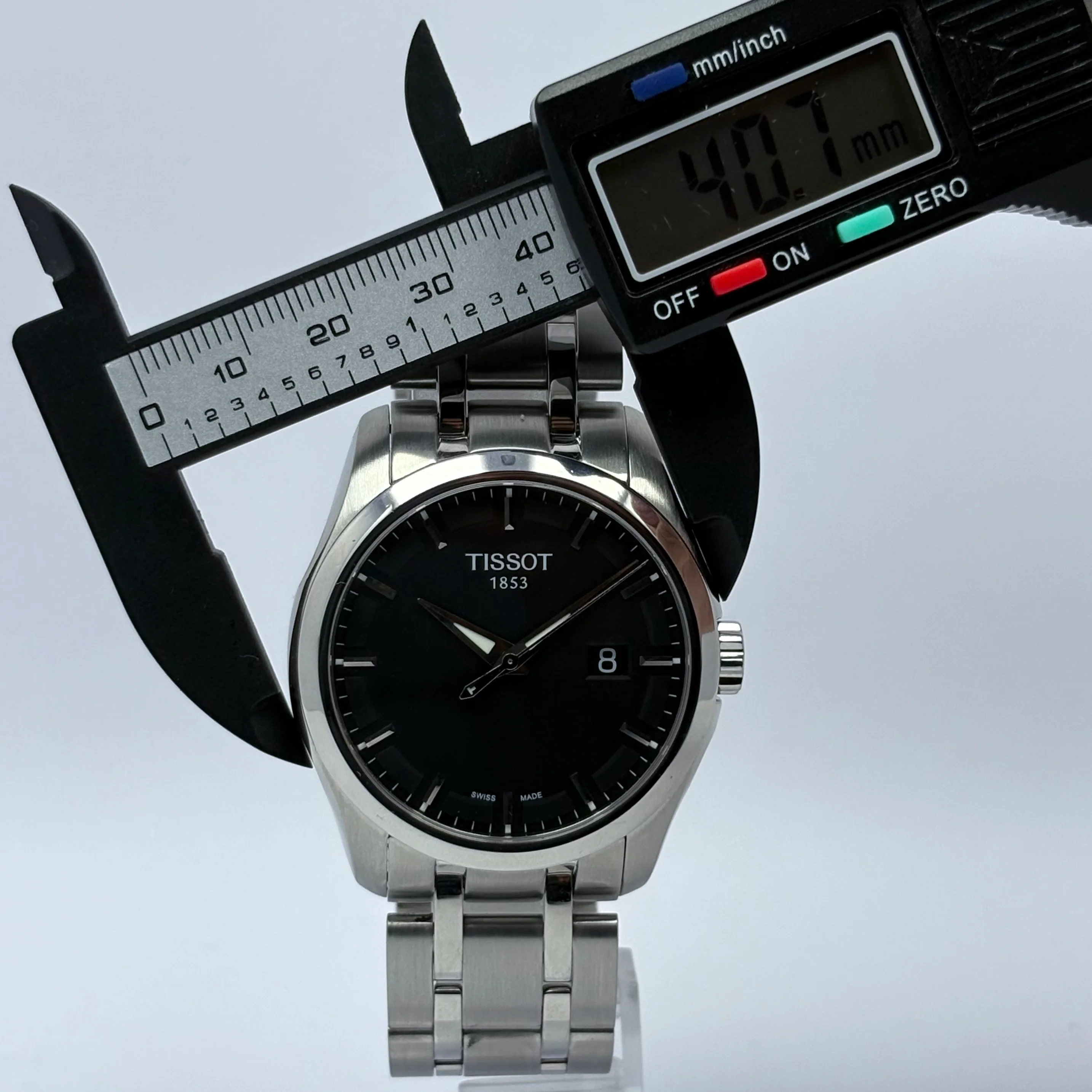 Reloj Tissot Couturier Negro Quartz | CW - Image 8